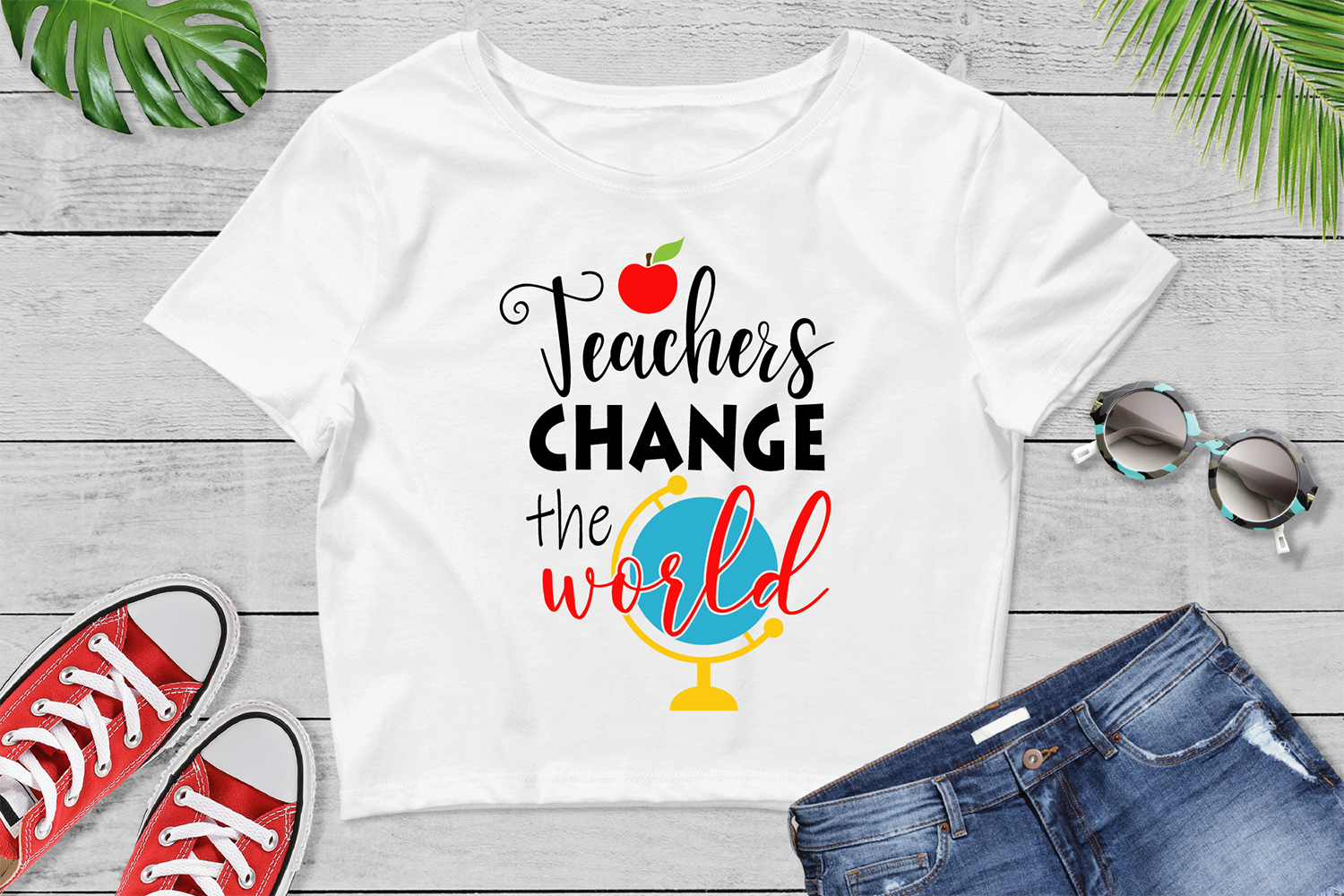 Download Teachers change the world SVG, Teacher SVG, Teacher cut file (276848) | SVGs | Design Bundles