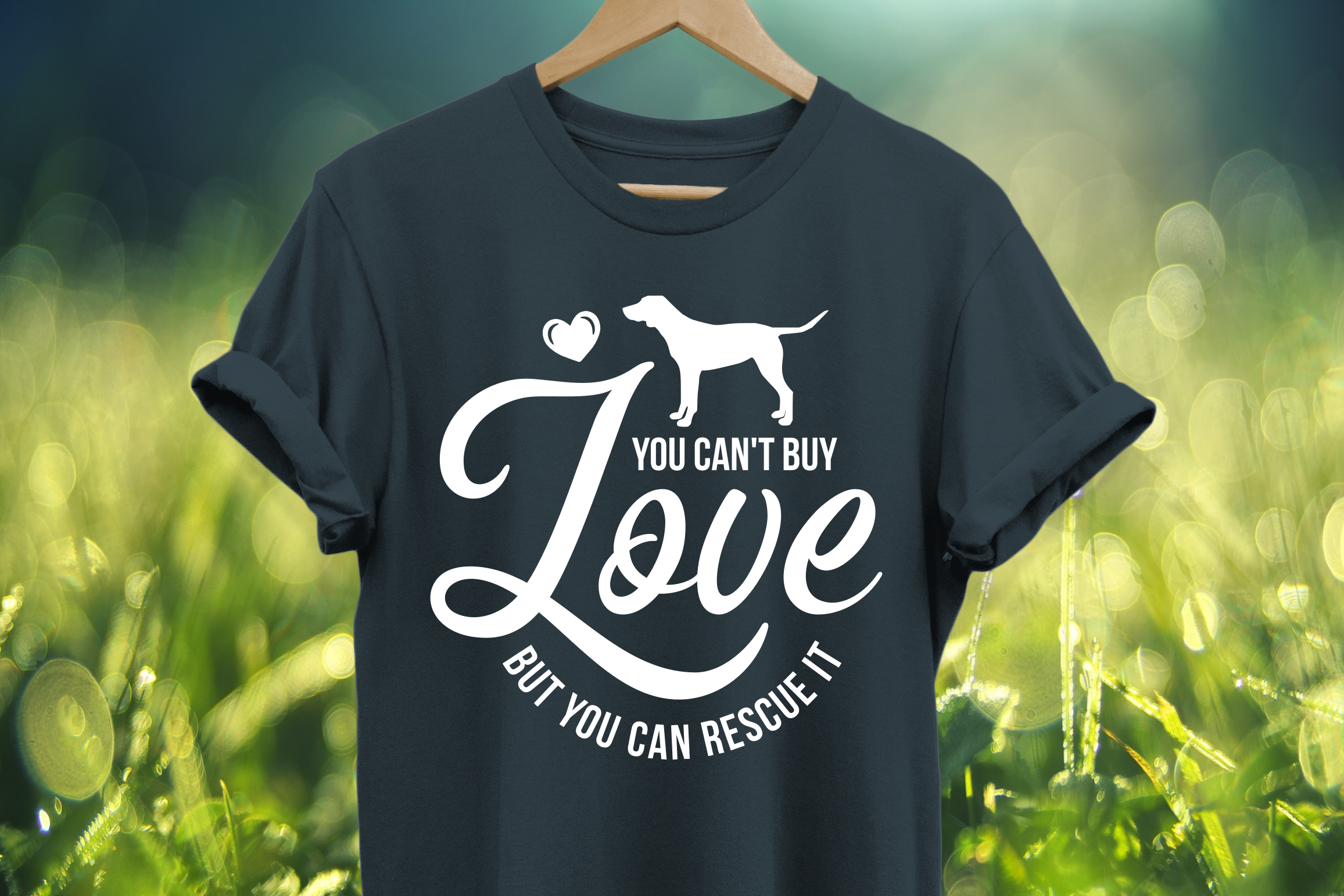 You can't buy love but you can rescue it SVG (158804) | SVGs | Design