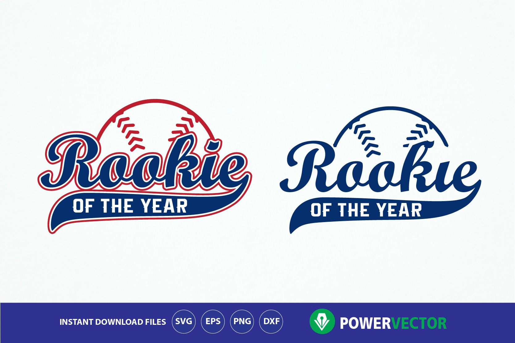 Rookie of the Year, Rookie baseball SVG, dxf, eps, png print and cut