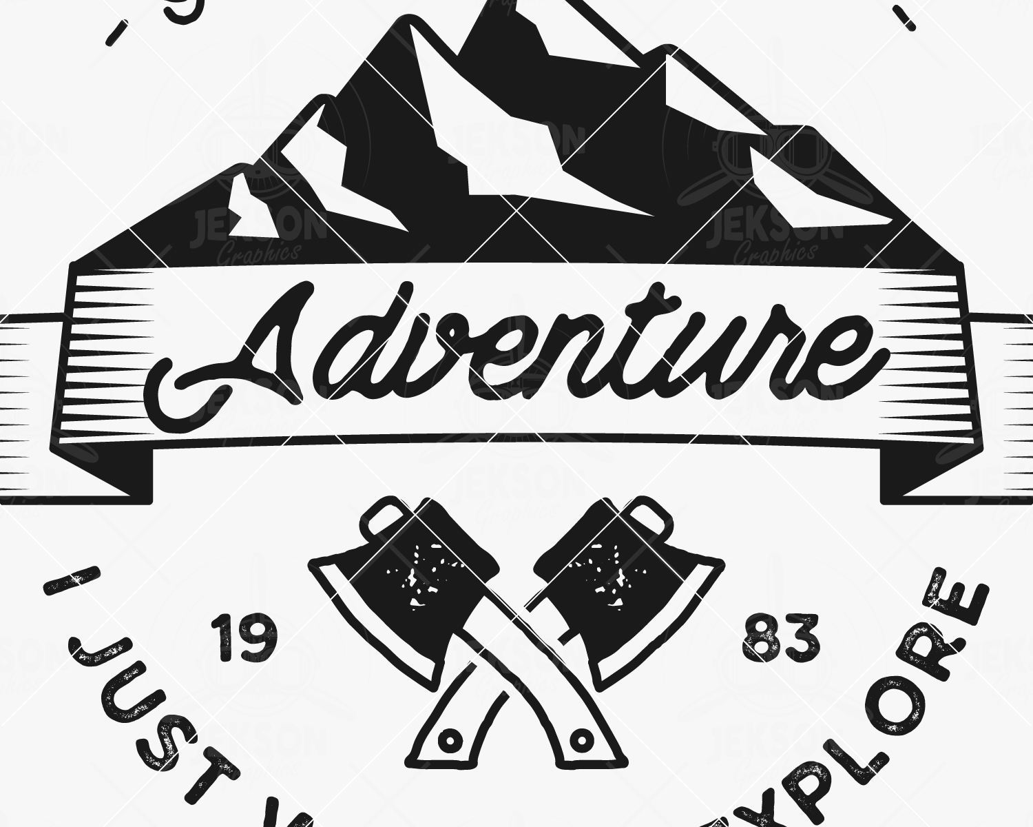Mountain SVG Cut File, Explorer Digital, Camp Printable png