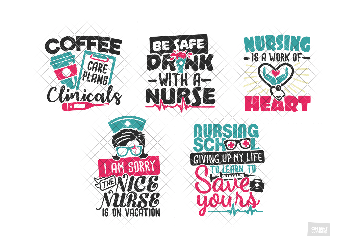 Download Nursing SVG Nurse Bundle SVG in SVG, DXF, PNG, EPS, JPG ...