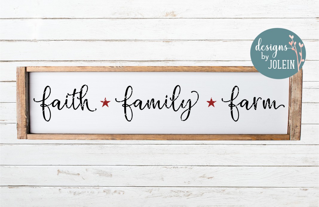 Download faith family farm with stars