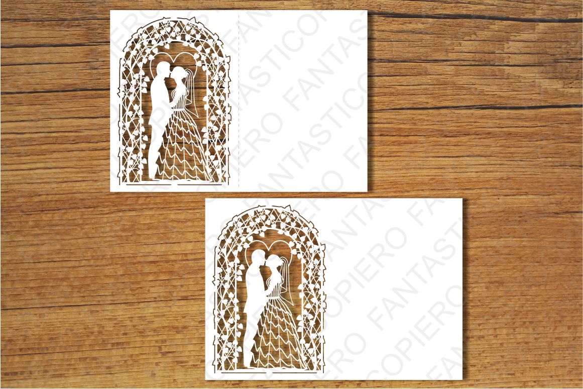 Download Wedding card 2 SVG files for Silhouette Cameo and Cricut ...