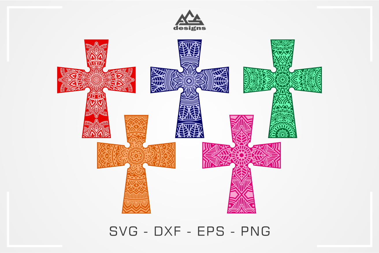 Free Free Mandala Cross Svg Free 874 SVG PNG EPS DXF File