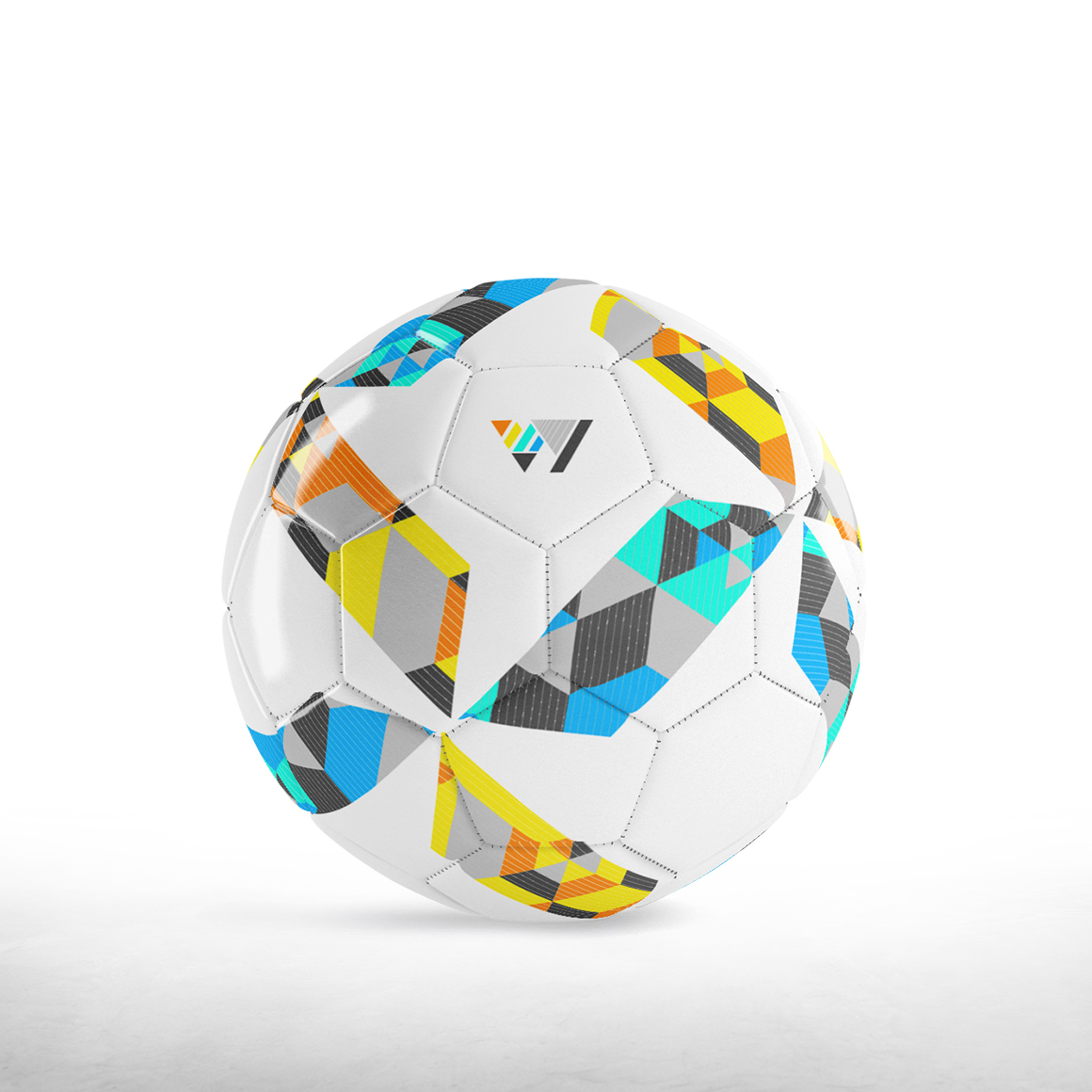 Download Free Soccer Ball Mockup : Soccer Ball Mockup in Object Mockups on Yellow Images ... : Download ...