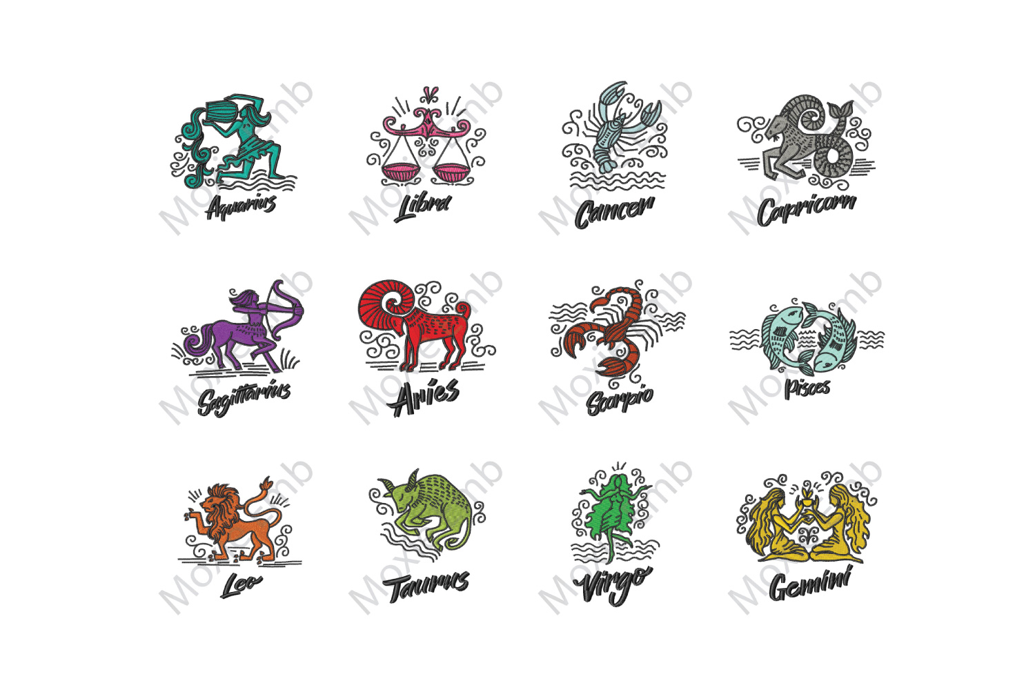 Zodiac machine jessecmault bundle horoscope jessecmault designs