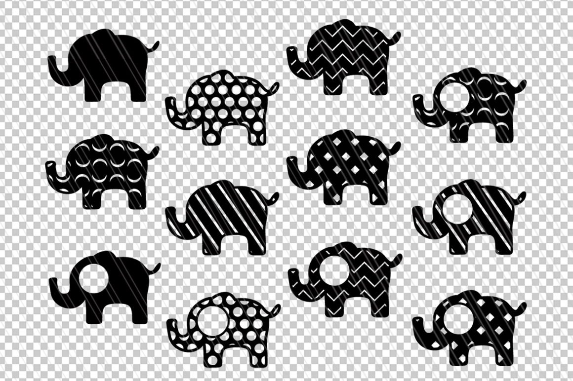 Download Elephant svg dxf cutting files (81394) | SVGs | Design Bundles