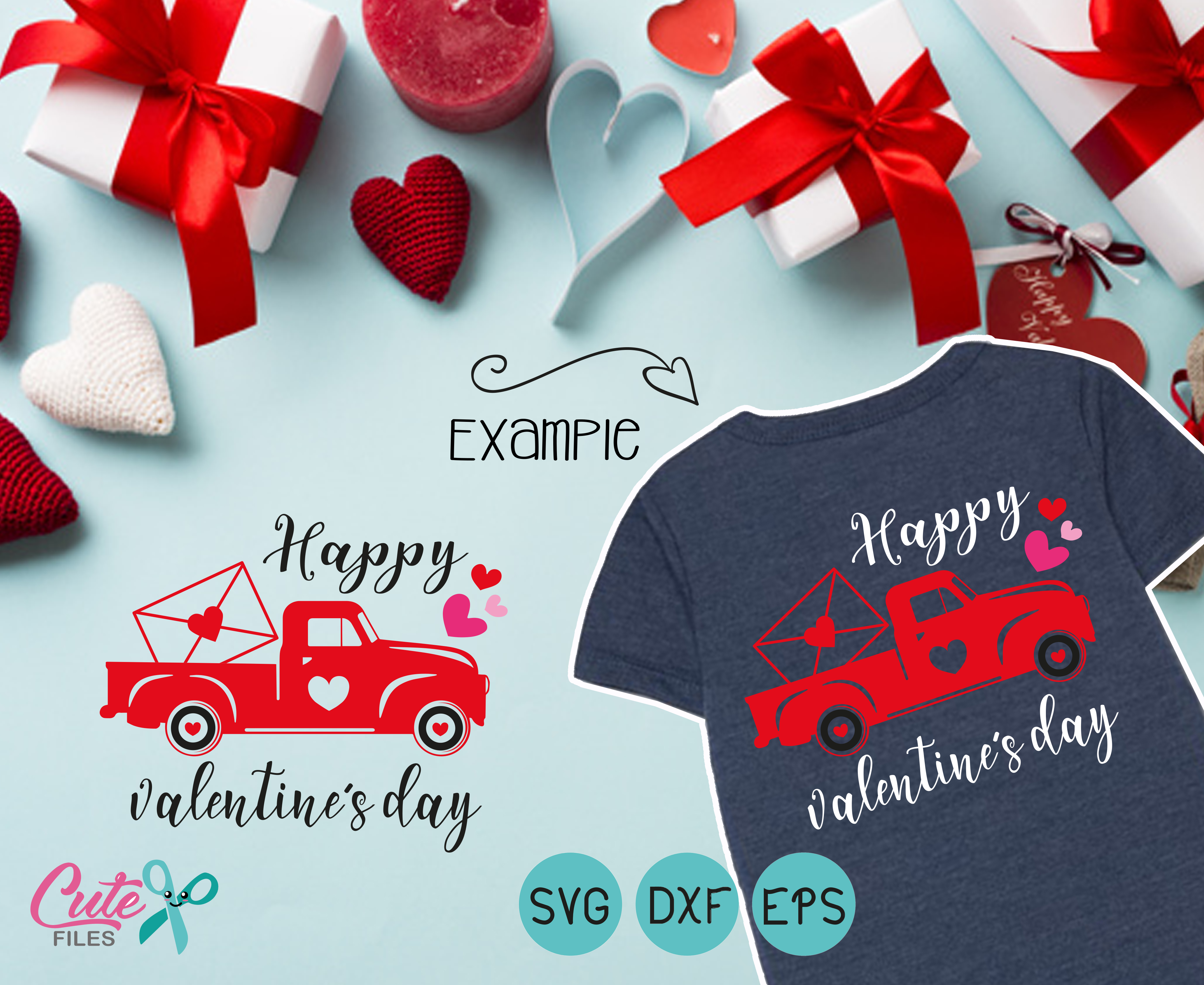 Boys valentine svg, My first valentine's day, Truck Love letter svg