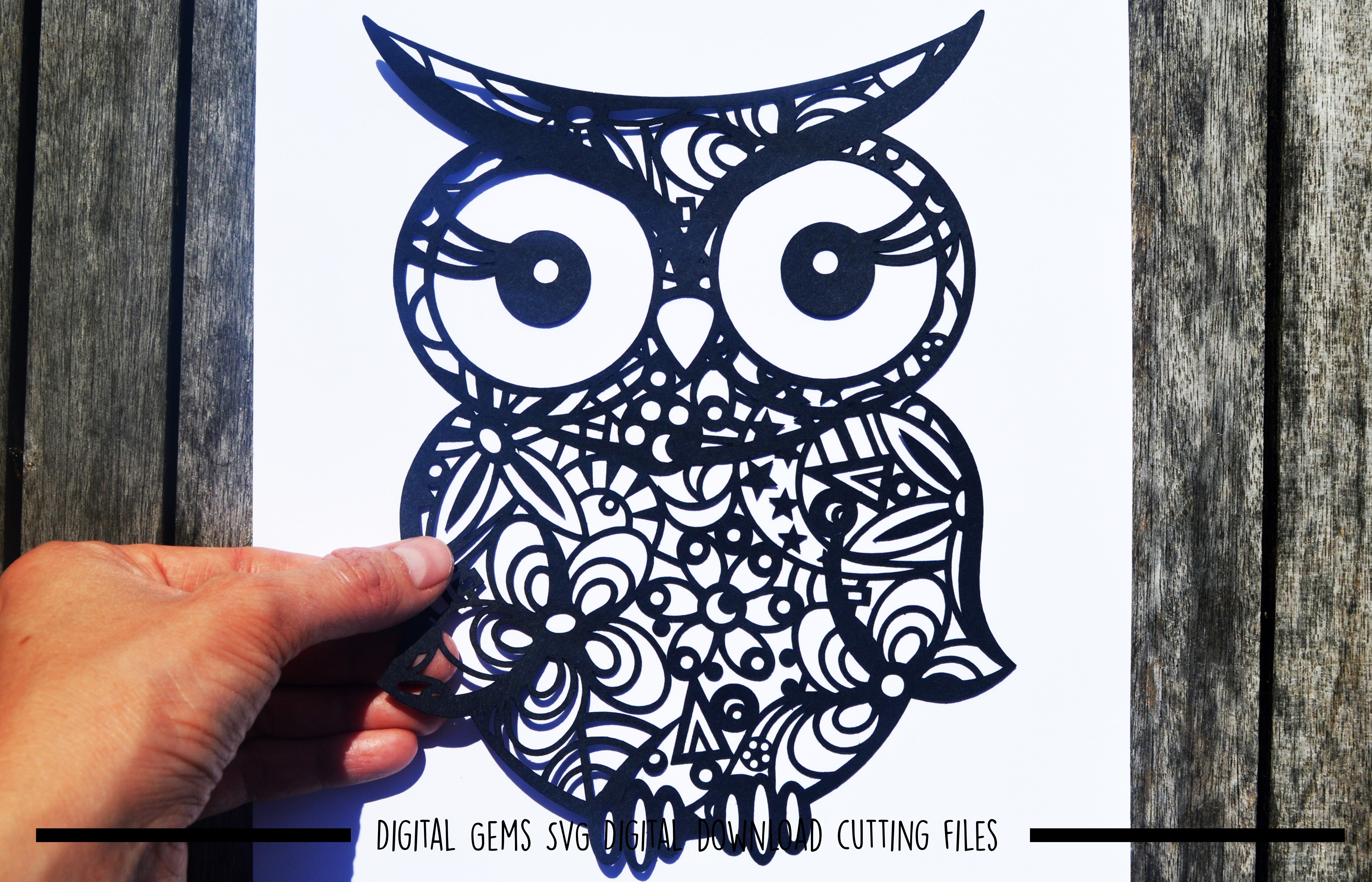Download Owl Paper Cut SVG / DXF / EPS File (26456) | SVGs | Design Bundles