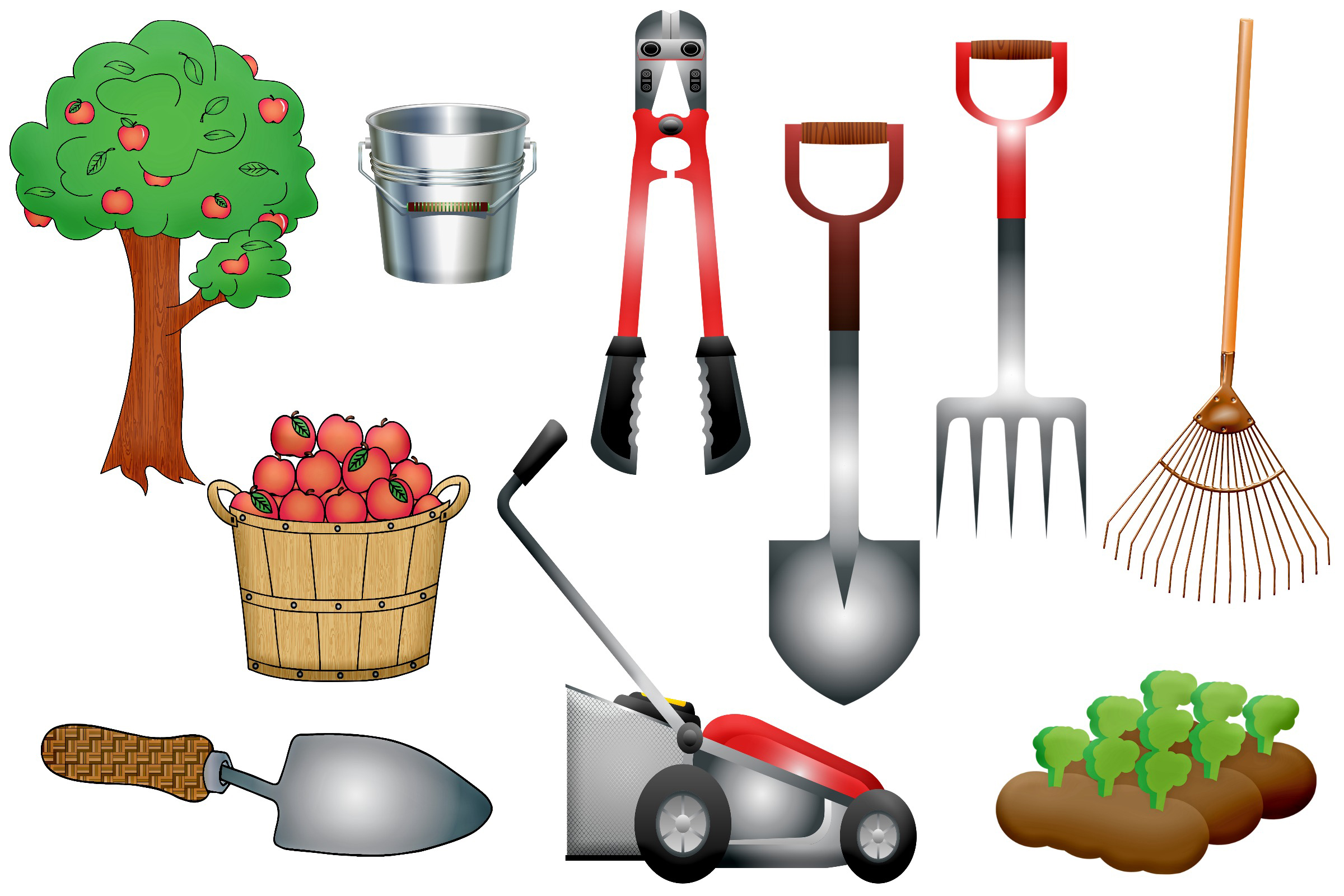 Gardening Clip Art and Graphics Plus Bonus