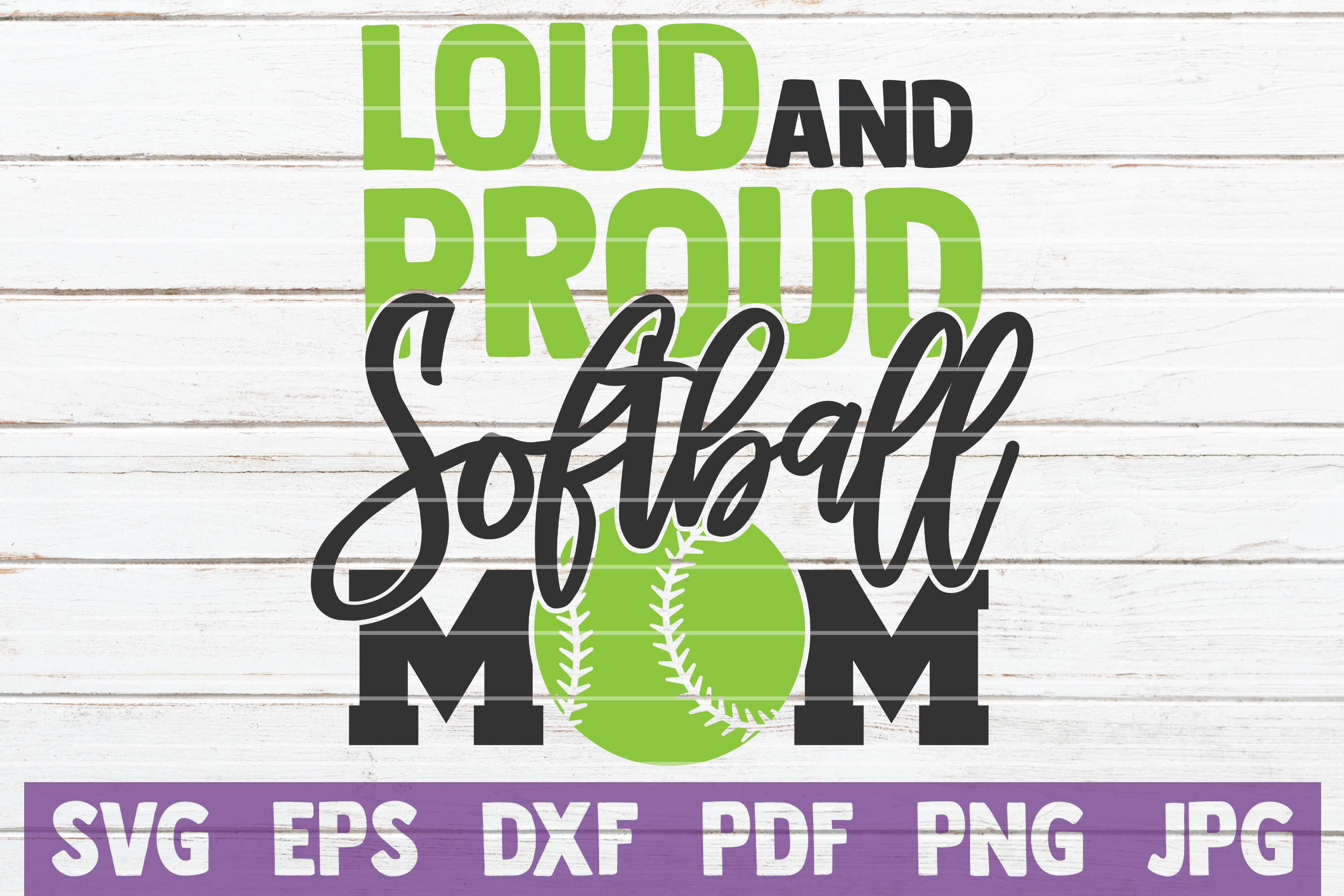5 Softball Mom SVG Cut Files | Softball SVG Bundle (219259 ...