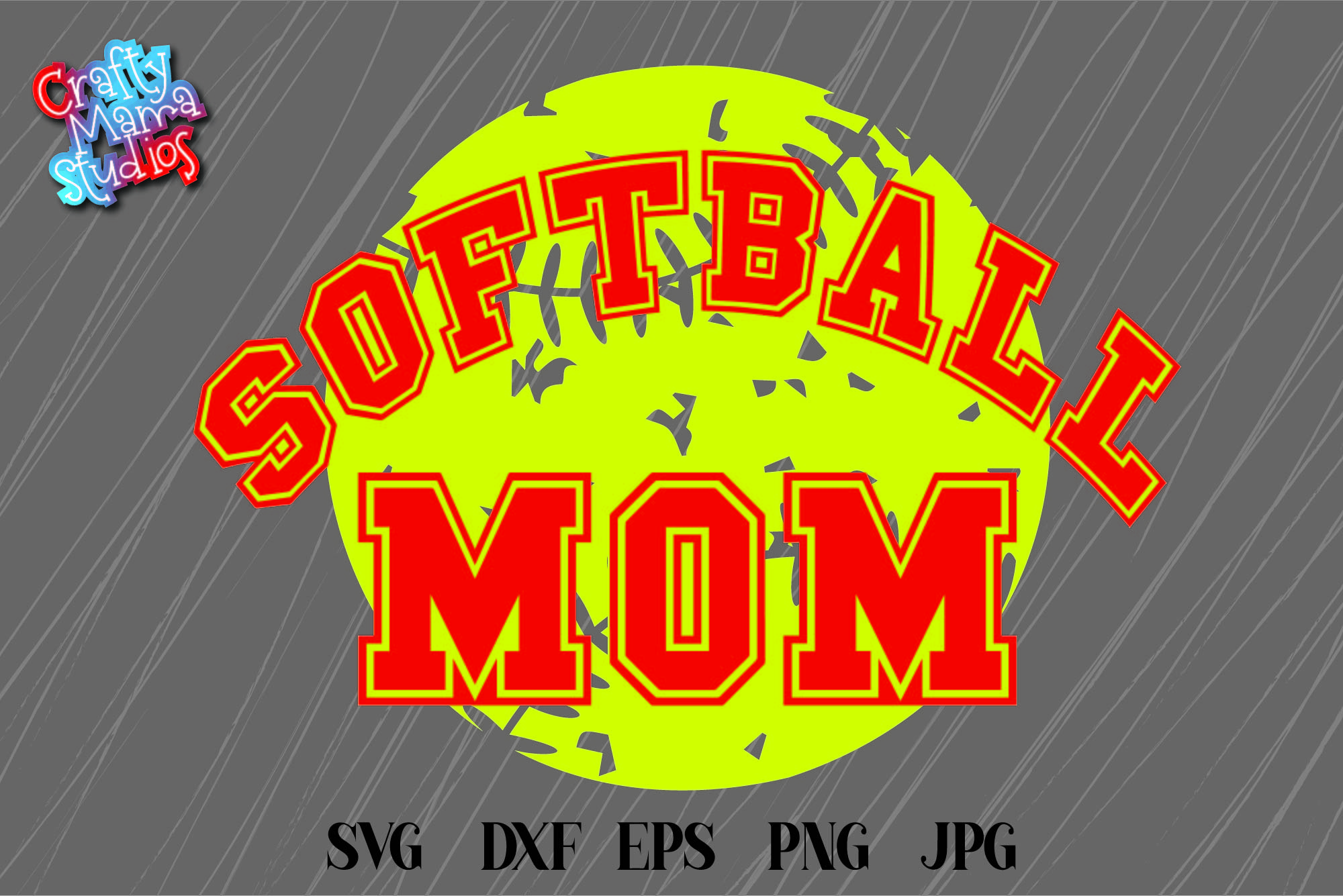 Download Softball Mom SVG, Sublimation, PNG EPS Sports File