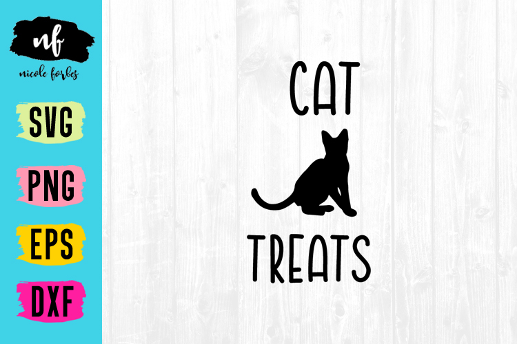 Cat Treats SVG Cut File (237973) | SVGs | Design Bundles