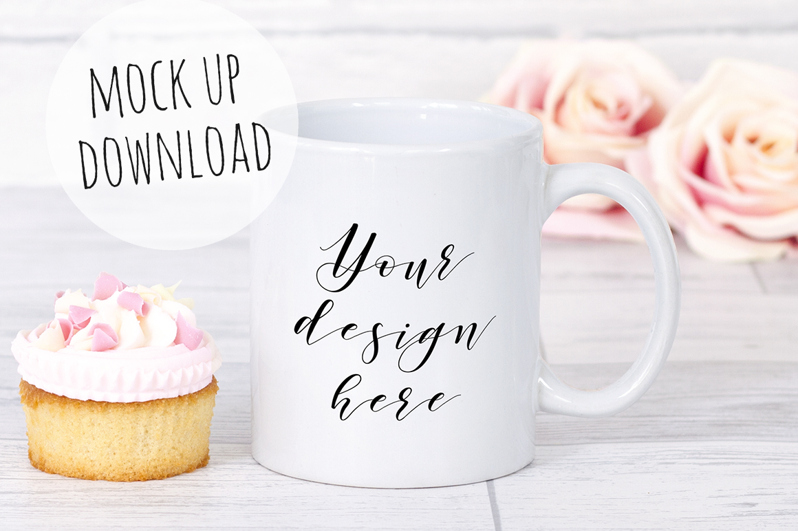 Download Pretty Mug Mockup Bundle (18019) | Mock Ups | Design Bundles