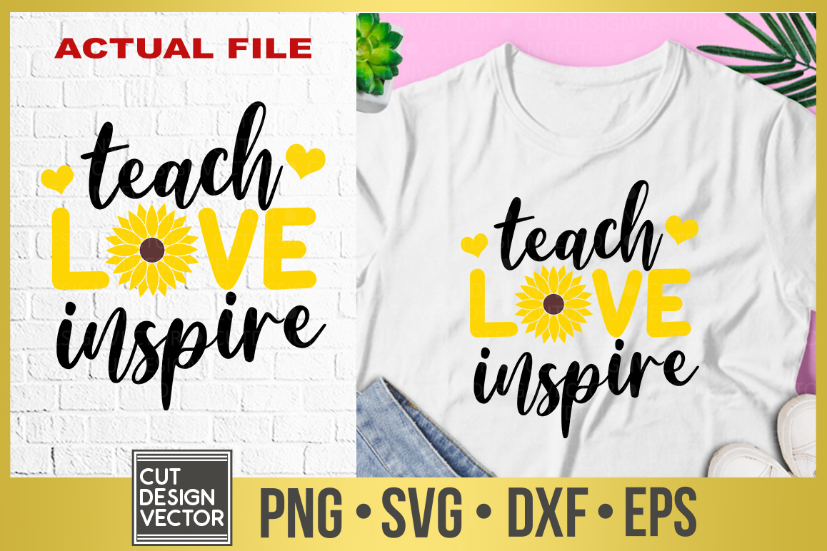 Free Free 166 Teach Love Inspire Svg Free SVG PNG EPS DXF File