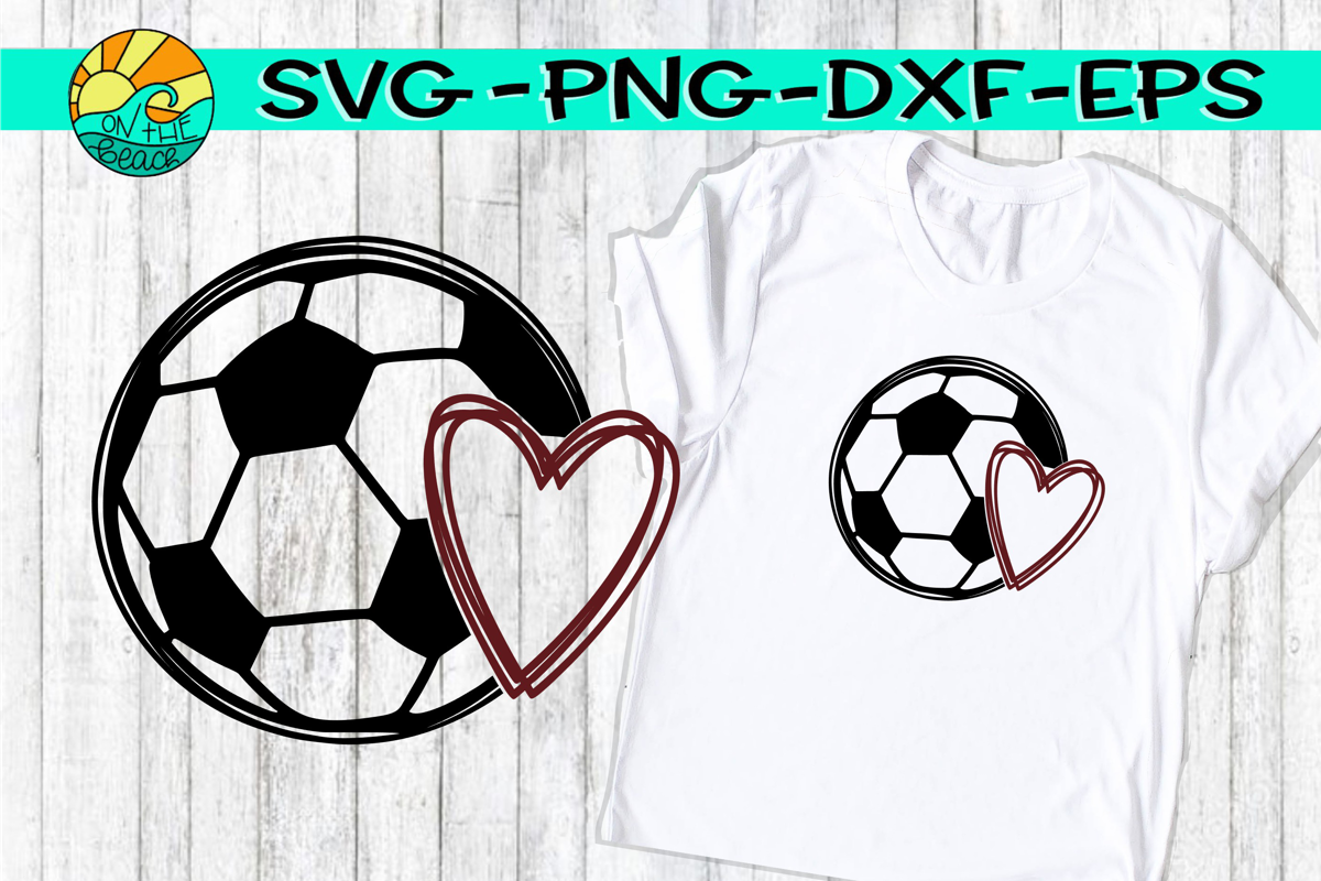 Download Soccer - Soccer Ball - Heart - Love - SVG - DXF - EPS ...