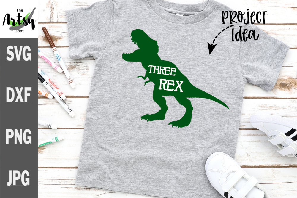 three asaurus rex