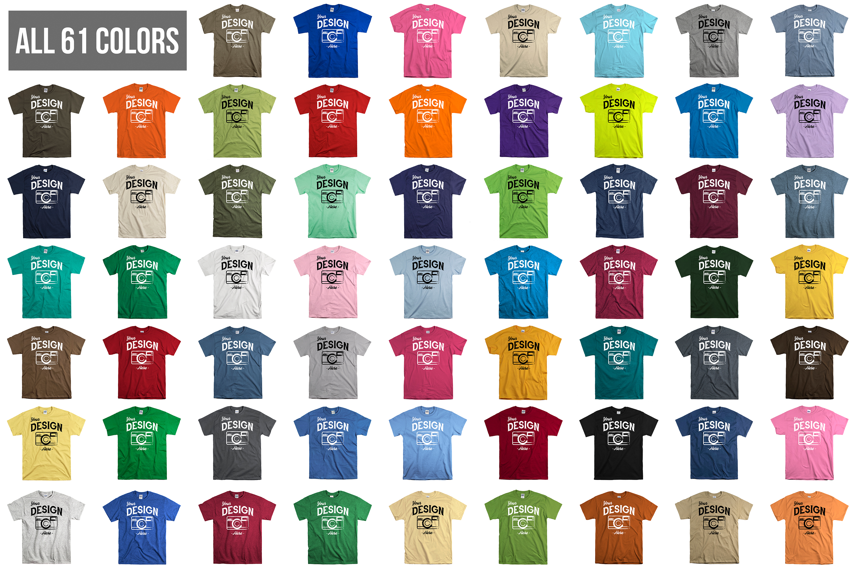 tshirt mockup bundle