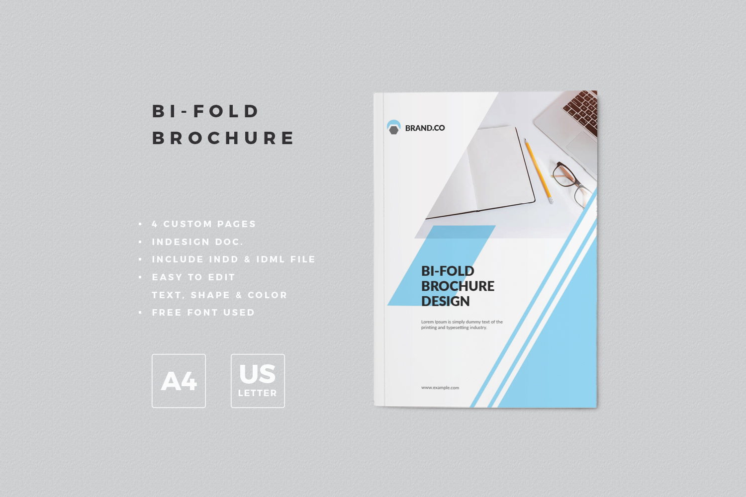 microsoft word bi fold brochure template