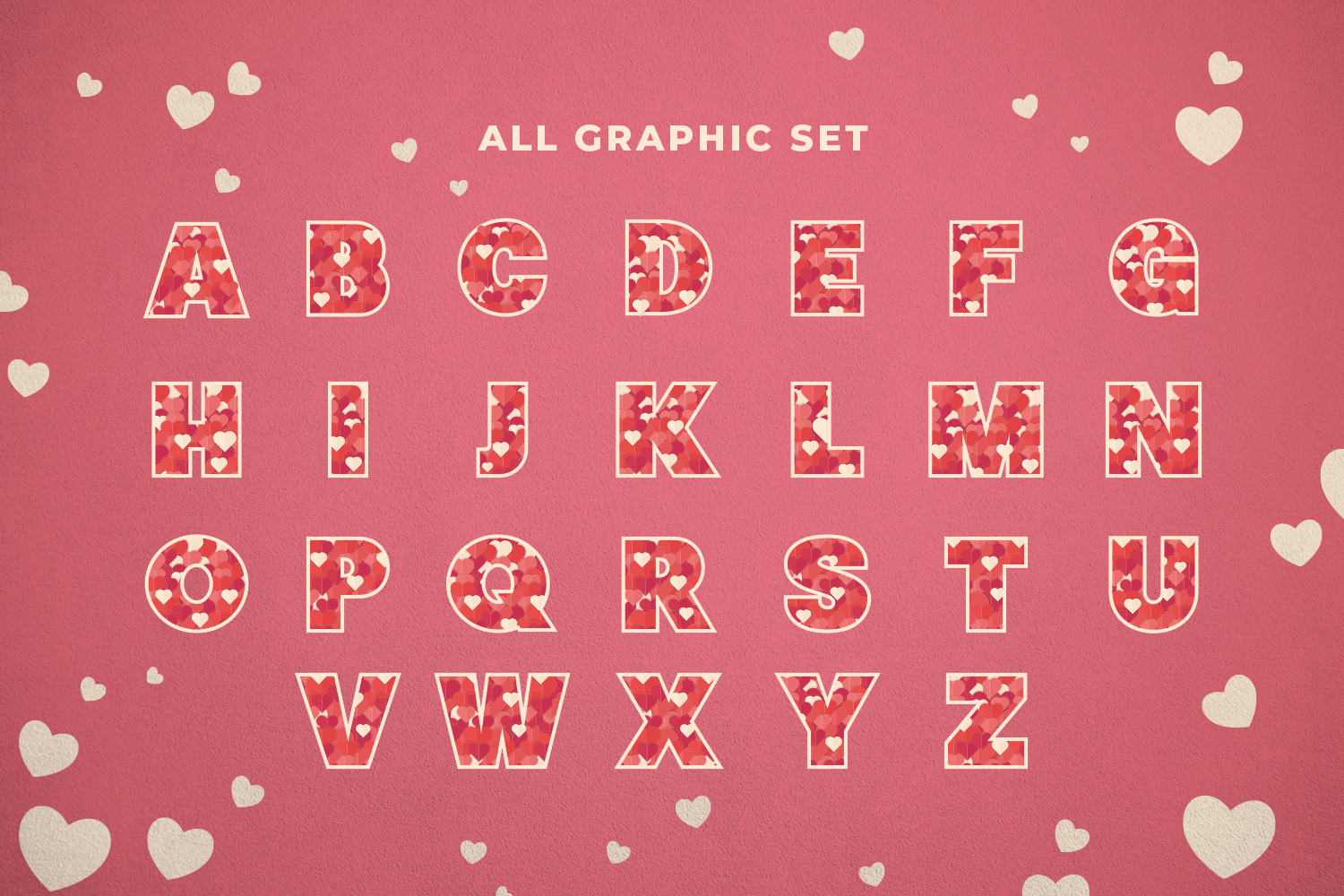 Love Alphabet Set