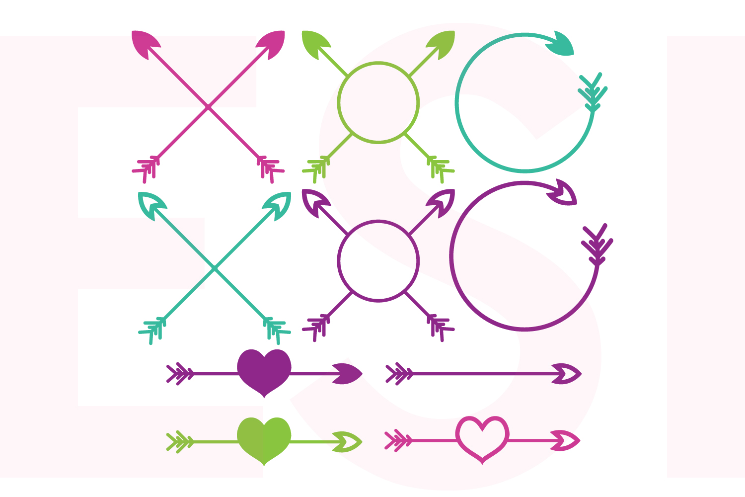 Download Rose Circle Monogram Frame Designs (2188) | SVGs | Design ...