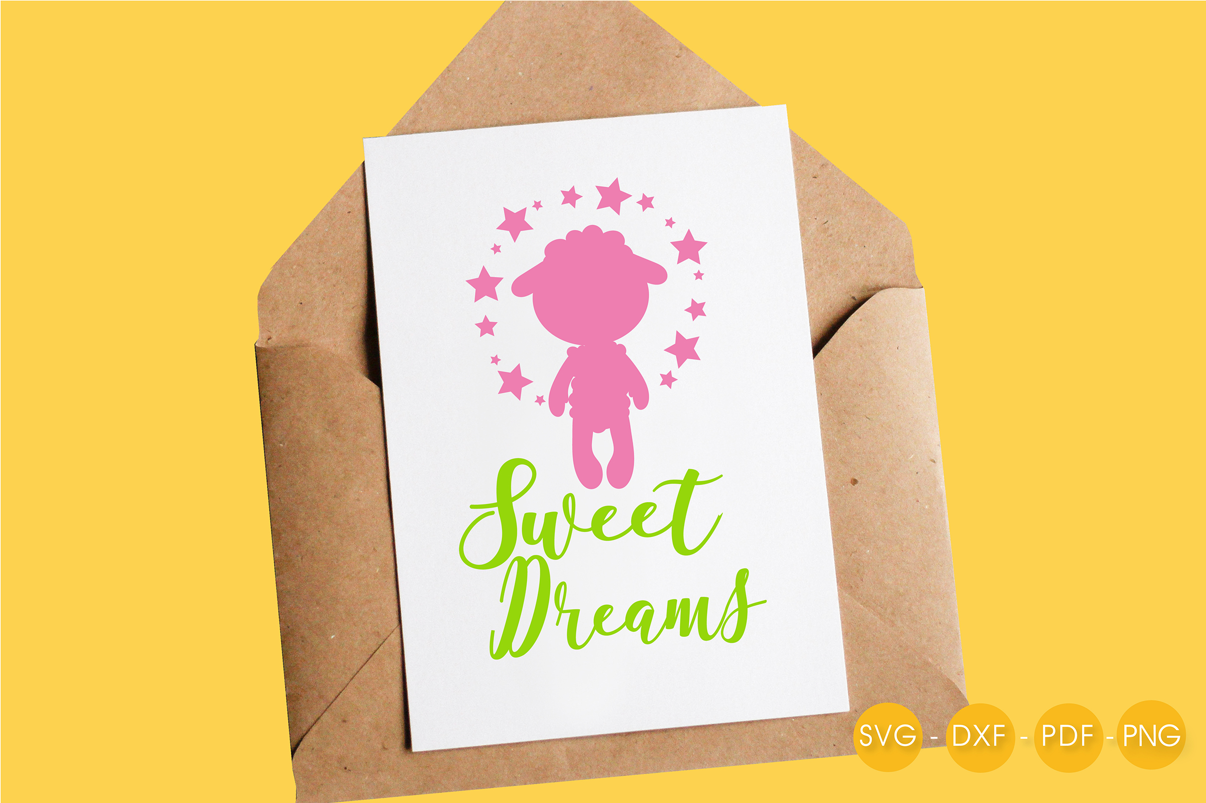Download sweet-dreams cutting files svg, dxf, pdf, eps included ...