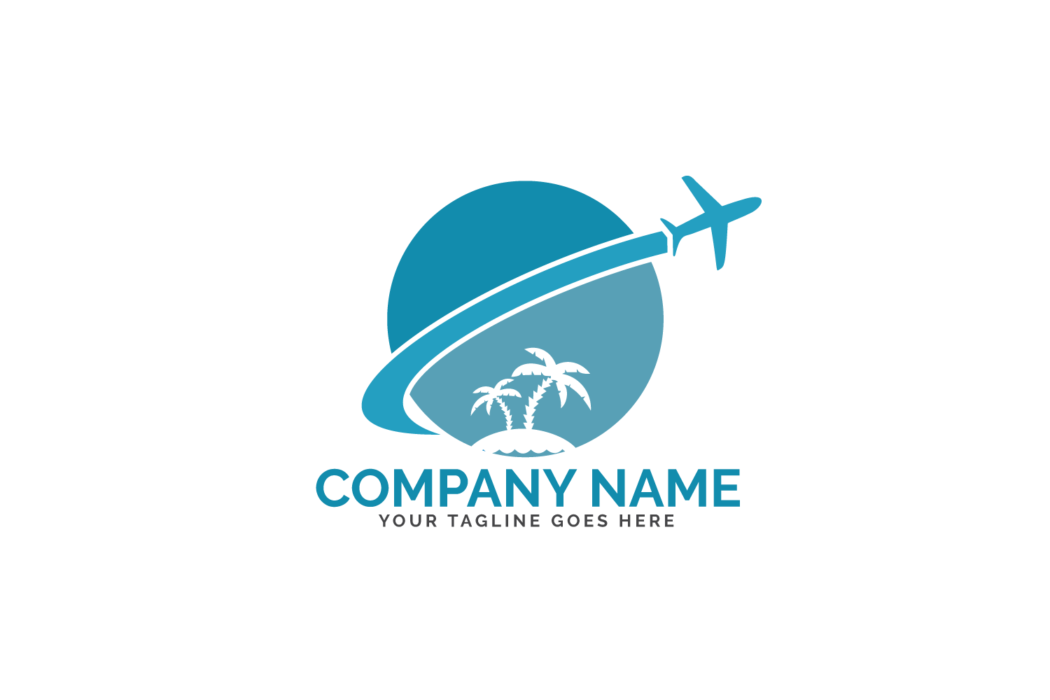 creative travel logo design