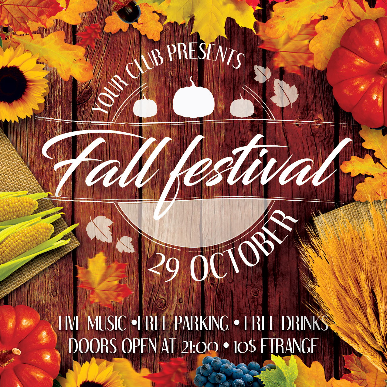 Fall Festival Flyer