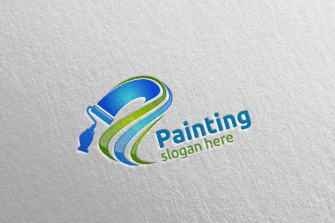 Download Splash Painting Vector Logo Design