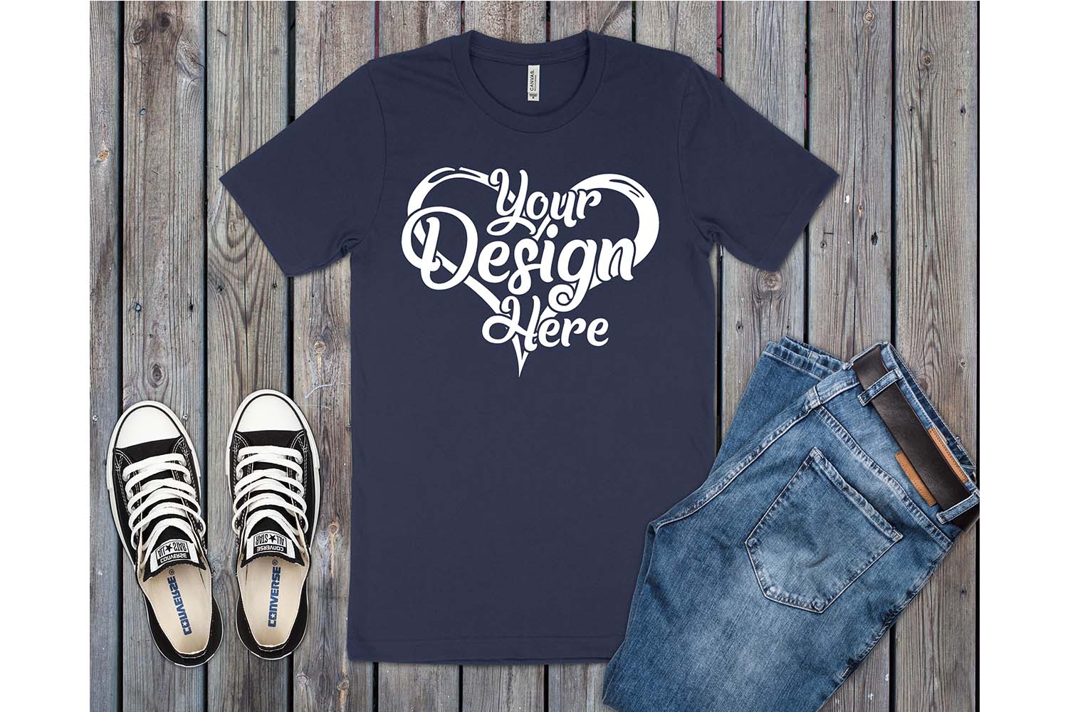 Download Bella Canvas 3001 Mockup Bundle T-Shirt Mock Ups 165