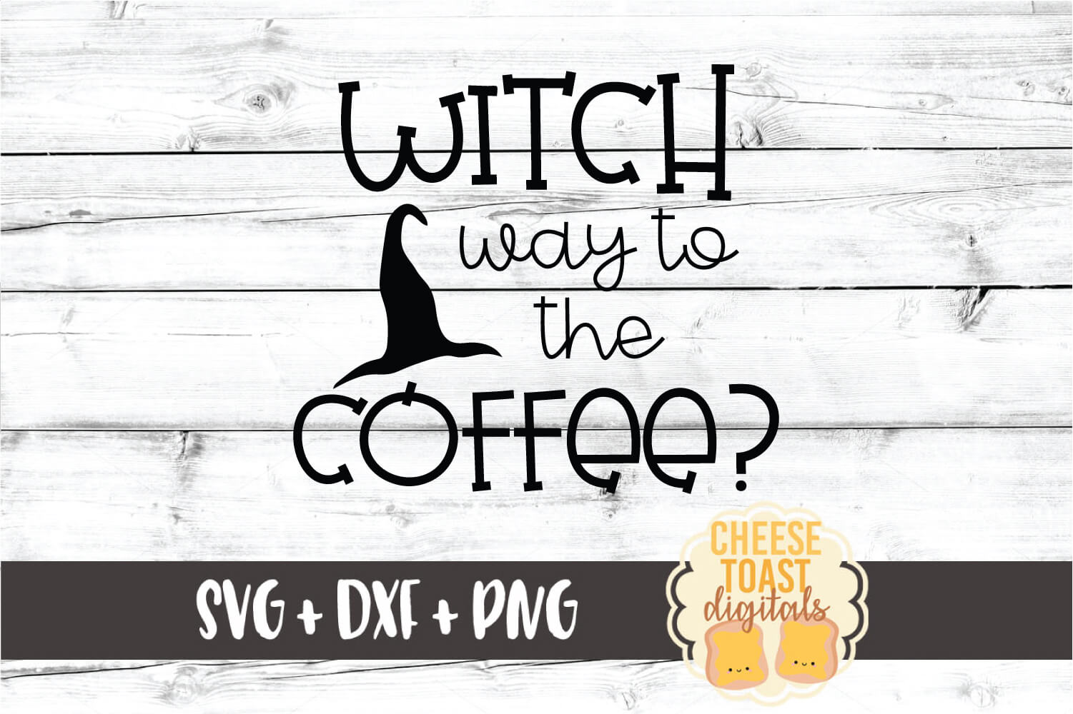 Download Witch Way To The Coffee - Halloween SVG PNG DXF Cut Files