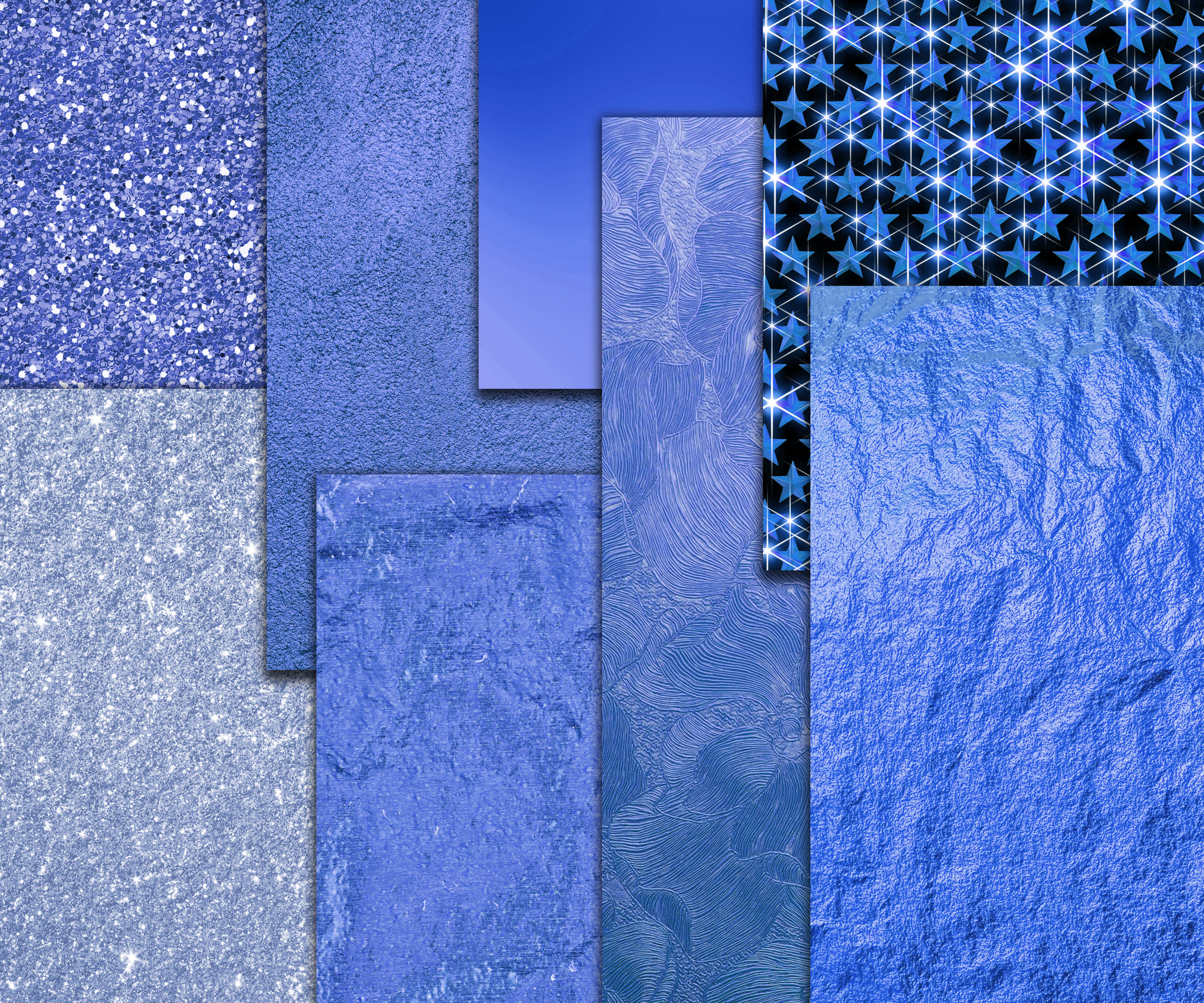 Blue Metallic digital papers (30011) Backgrounds Design Bundles