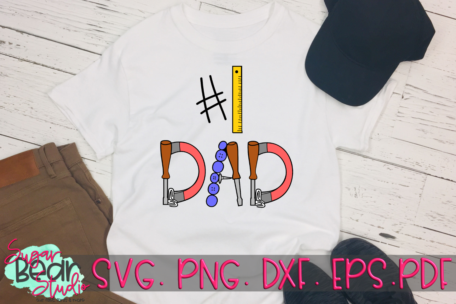 Download #1 Dad Tools - A Dad SVG
