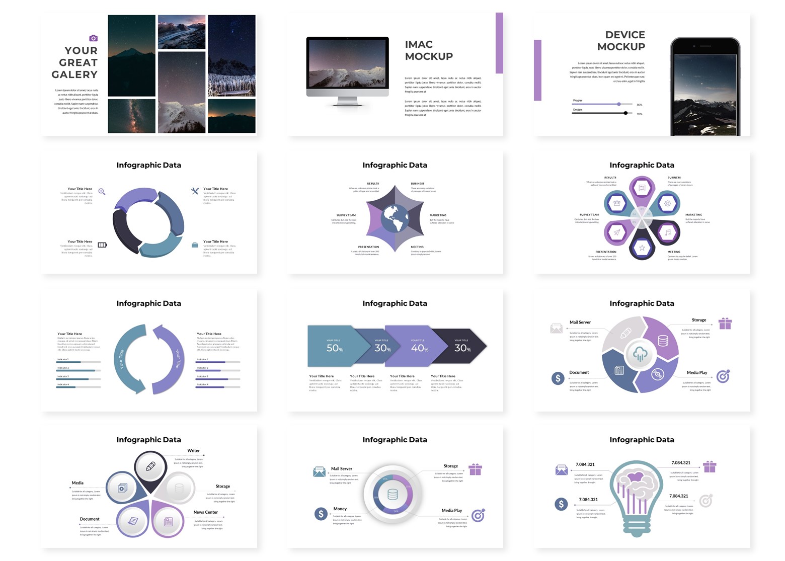 Siklus - Powerpoint Template (331282) | Presentation Templates | Design ...