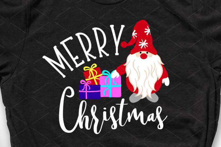 Download Gnome print Merry Christmas Svg Gnomies clip art Cricut