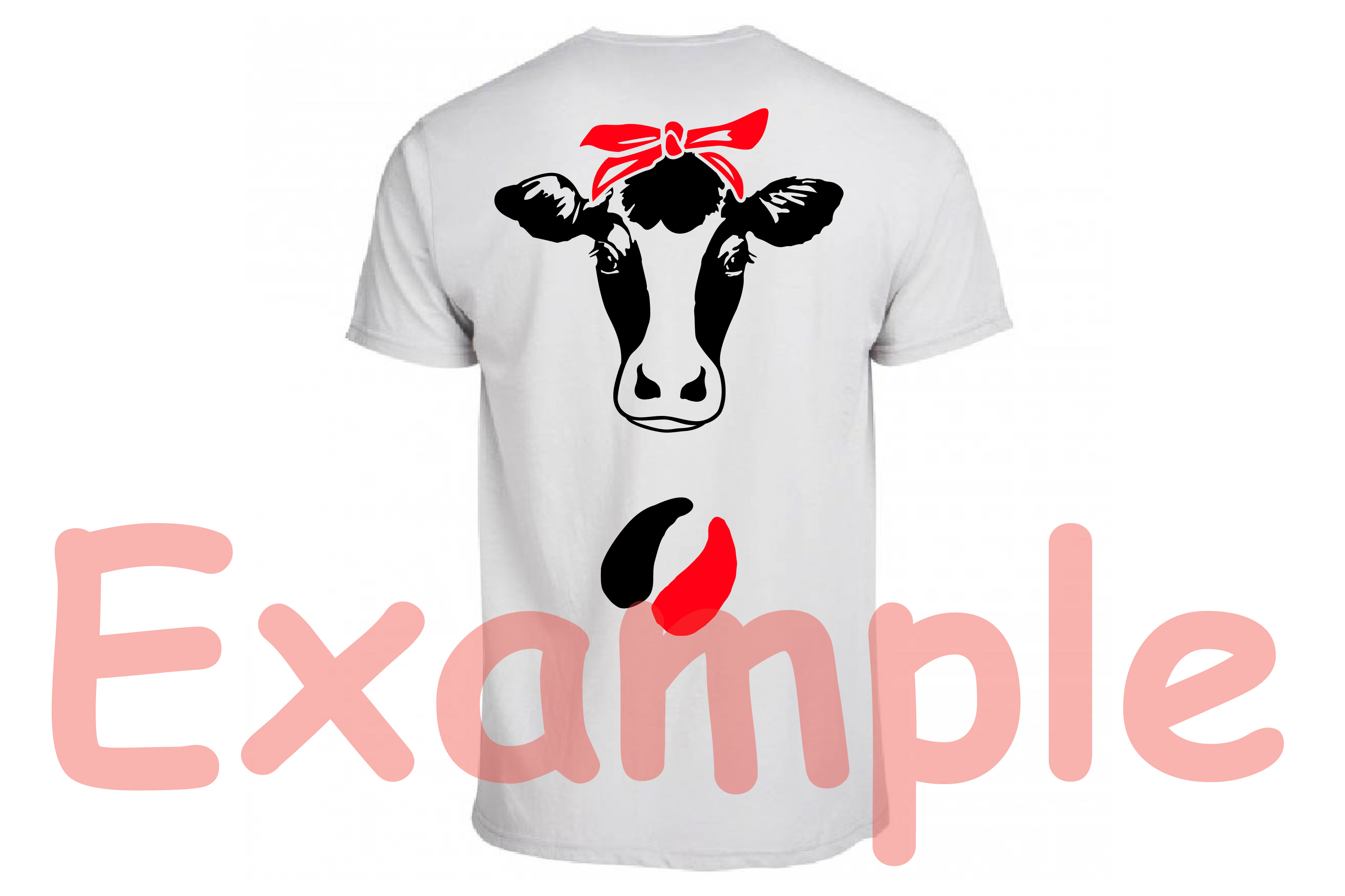 Cow Head whit Bandana SVG, cowboy western Farm Milk 776S