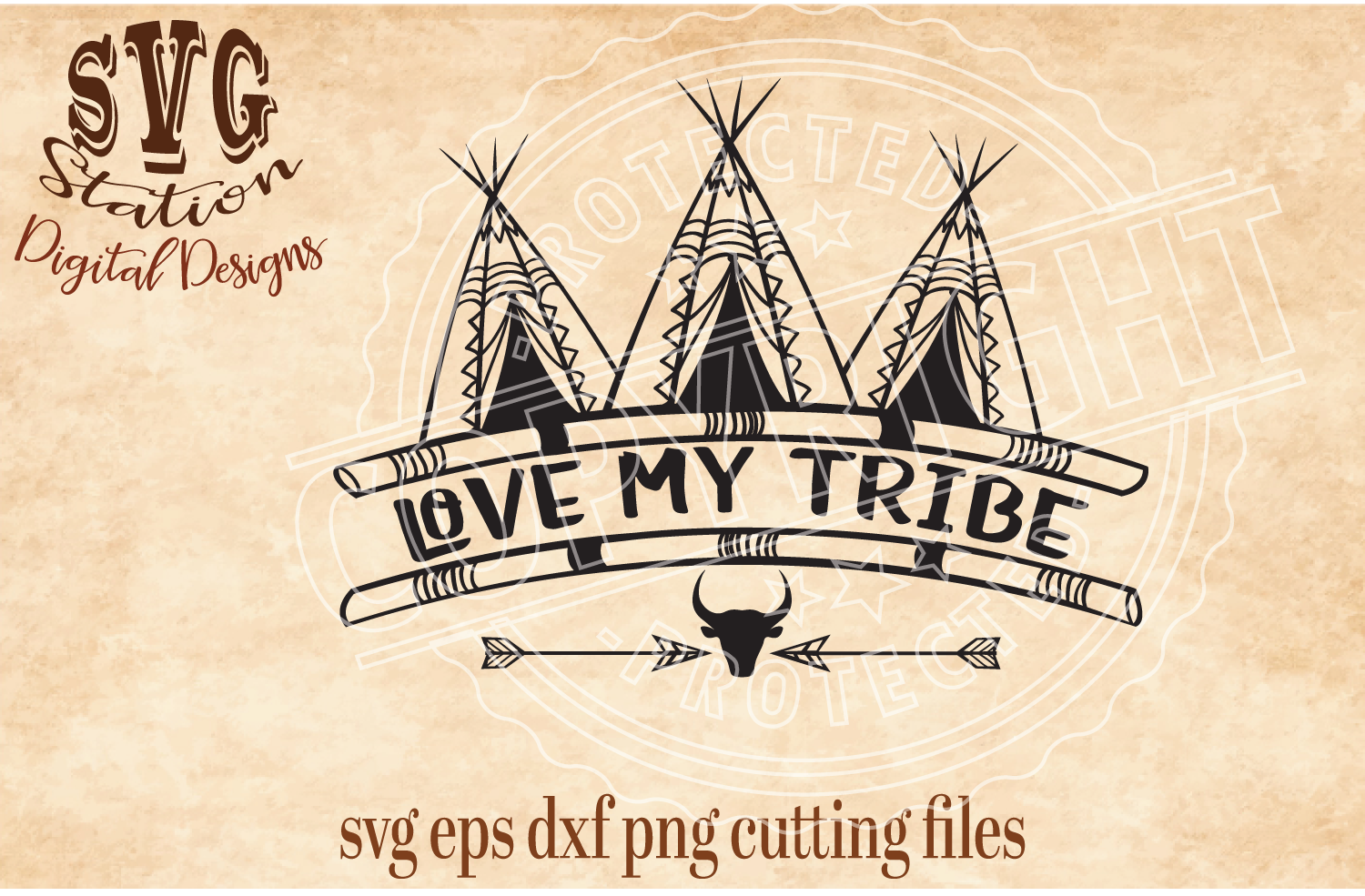 Download Love My Tribe Cut File