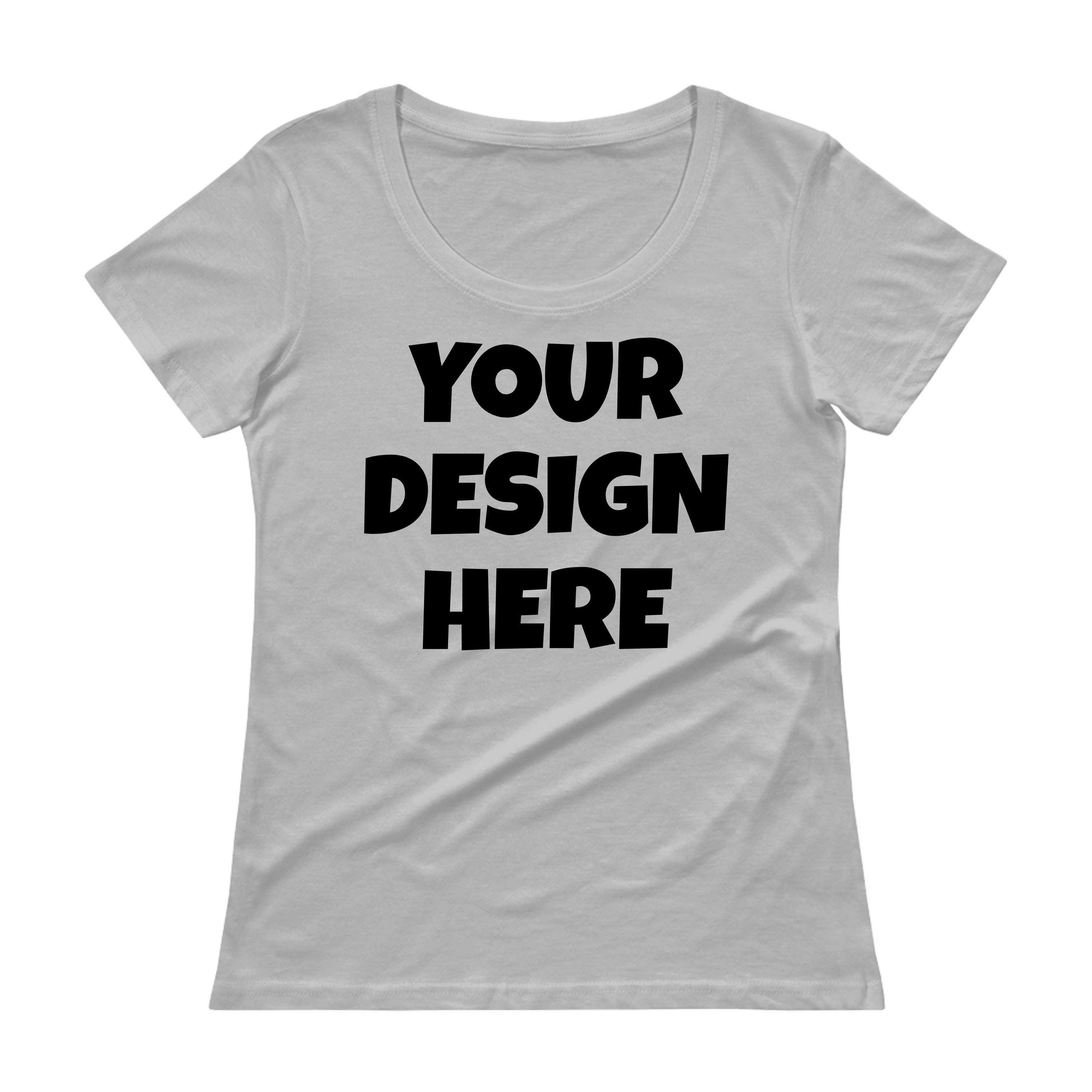 Download Anvil 391 - Ladies' Sheer Scoopneck T-Shirt Mockups - 10 (203056) | Mock Ups | Design Bundles