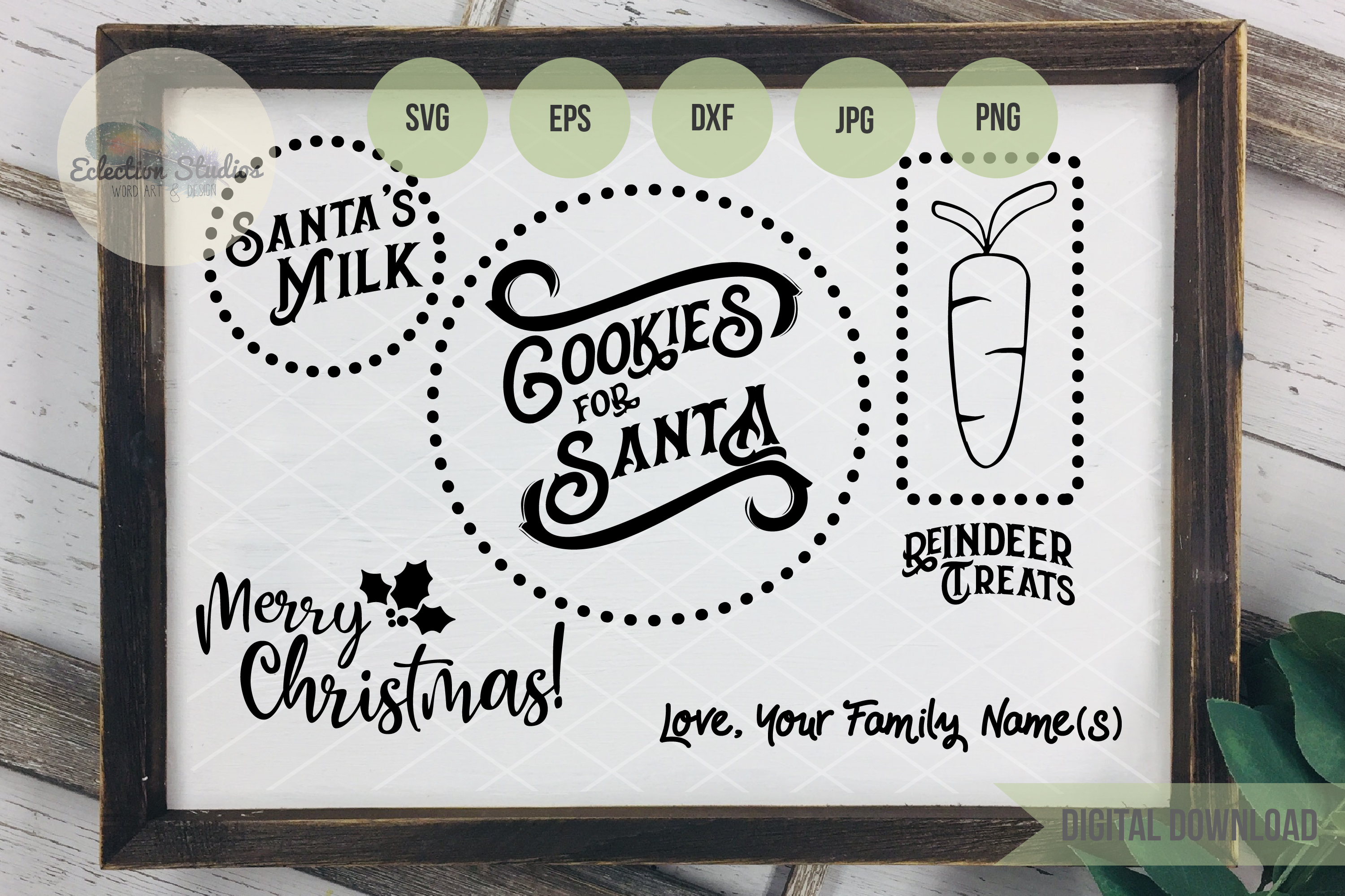 Download Cookies For Santa Tray Svg 373073 Cut Files Design Bundles