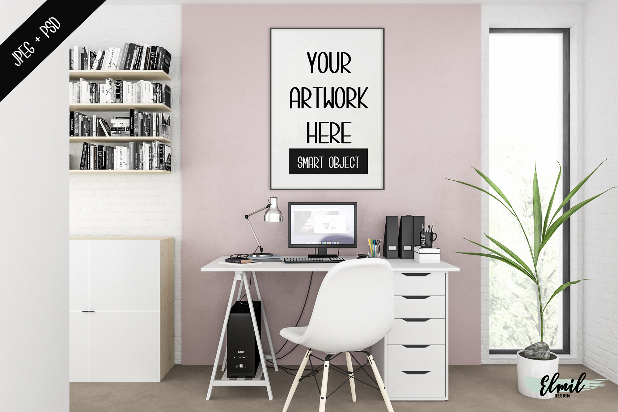 Download Frame mockup creator - All image size - Interior mockup