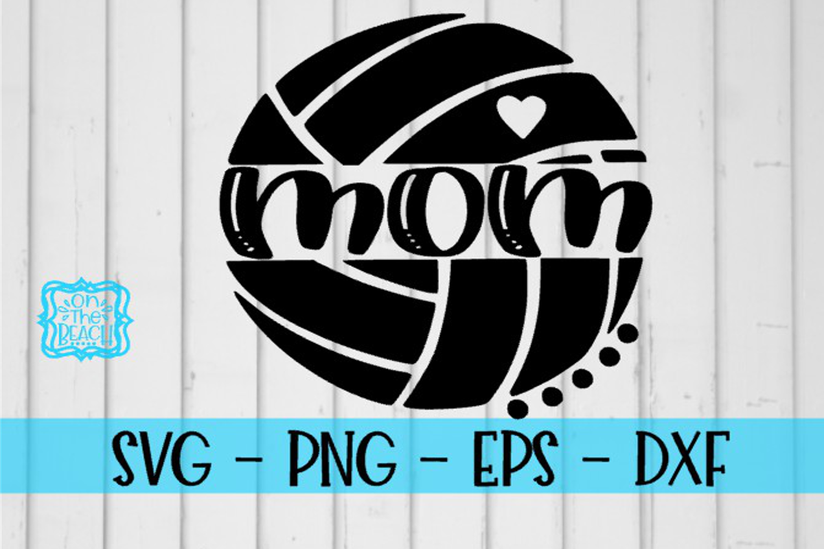 Download Volleyball MOM SVG, Volleyball Mom Design