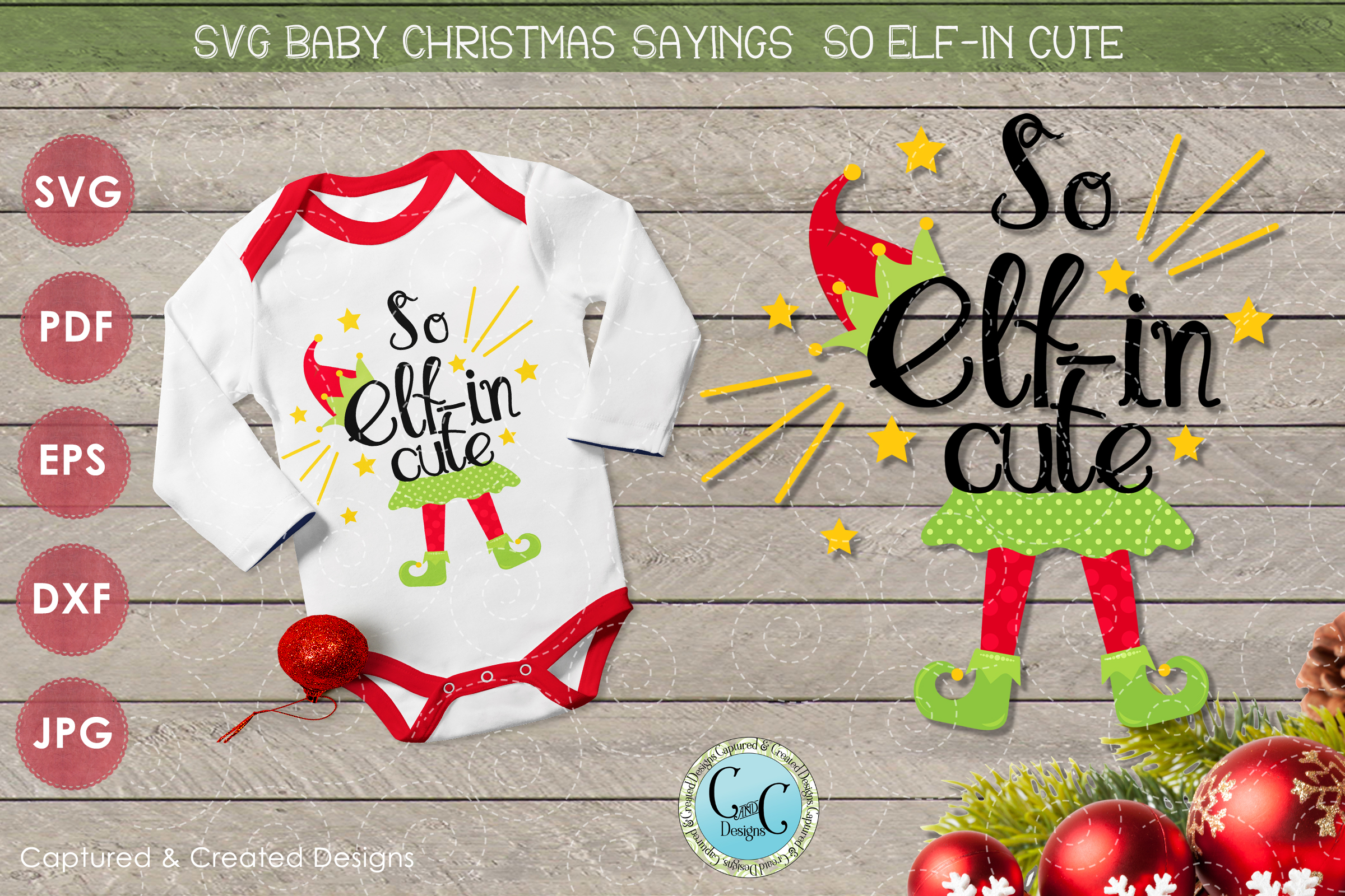 Download SVG Christmas Sayings-So Elf-in Cute Girl- Adorable Cutting