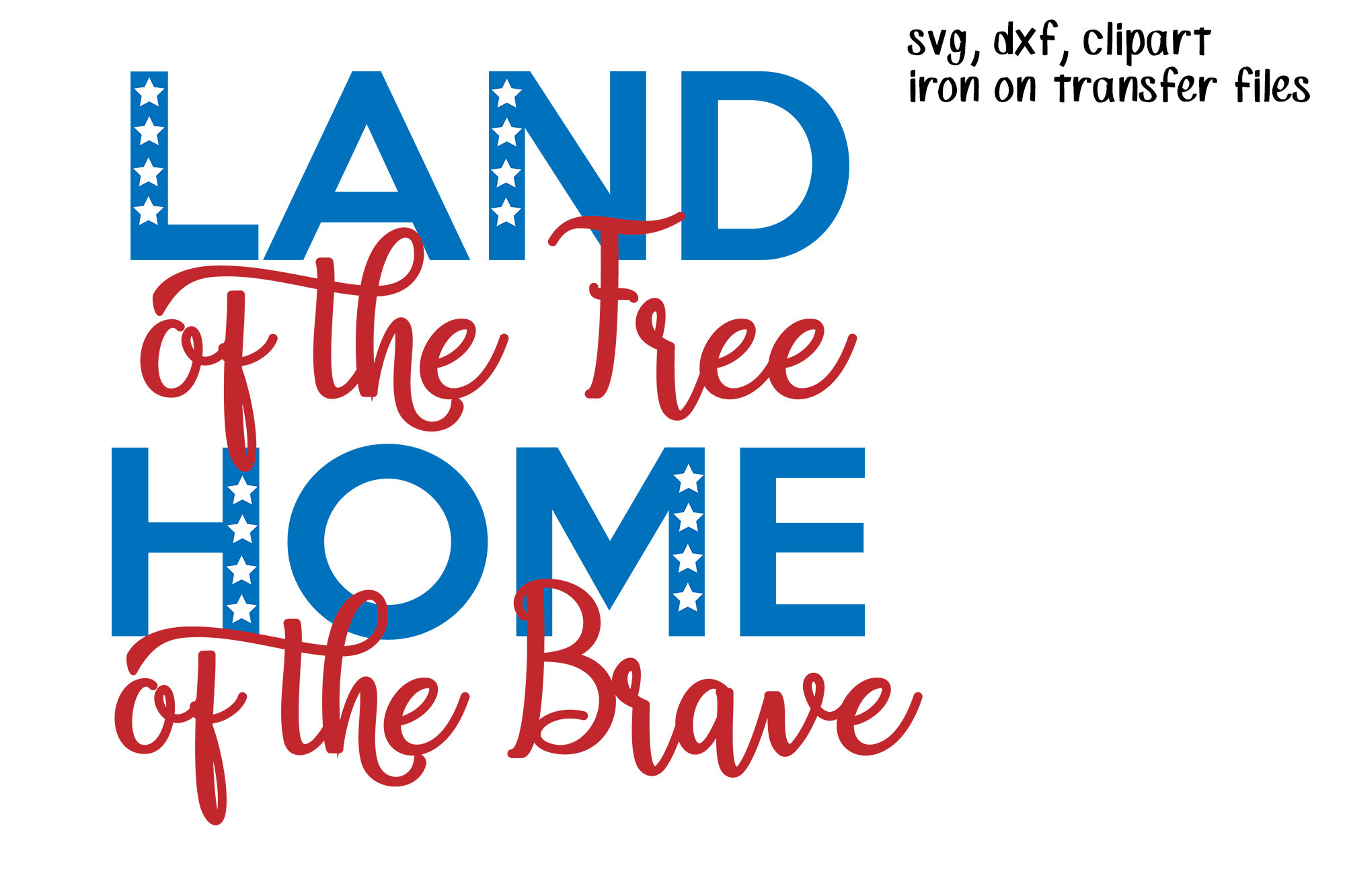 Land of the free home of the brave svg usa svg american svg