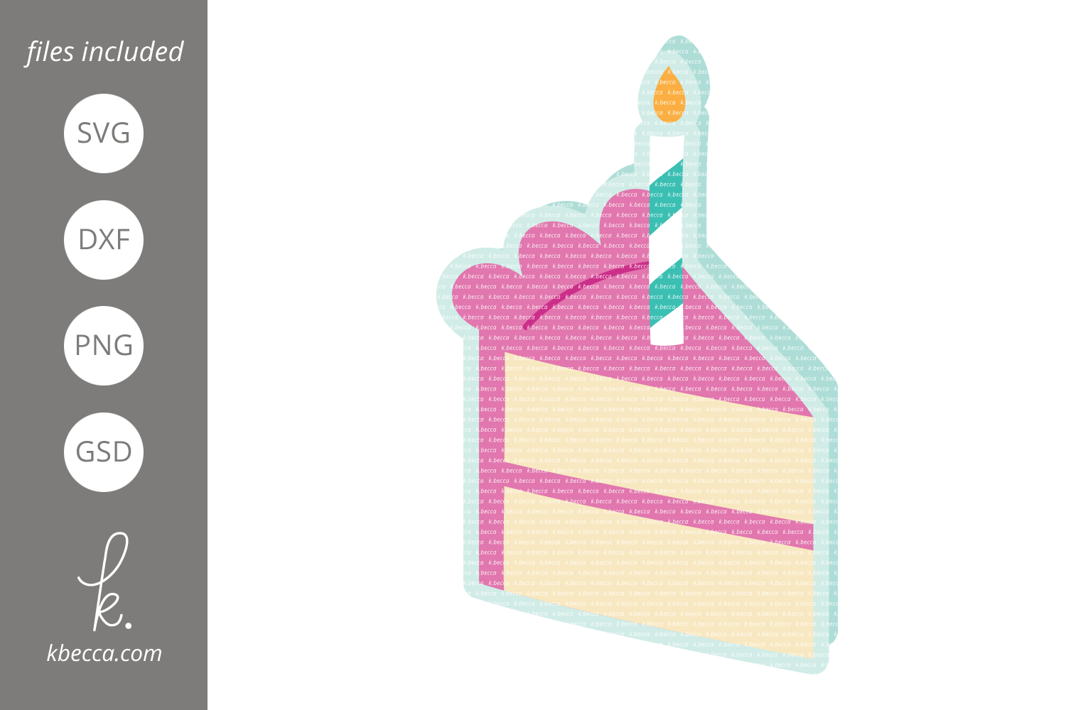 Download Birthday Cake Card SVG Cut Files