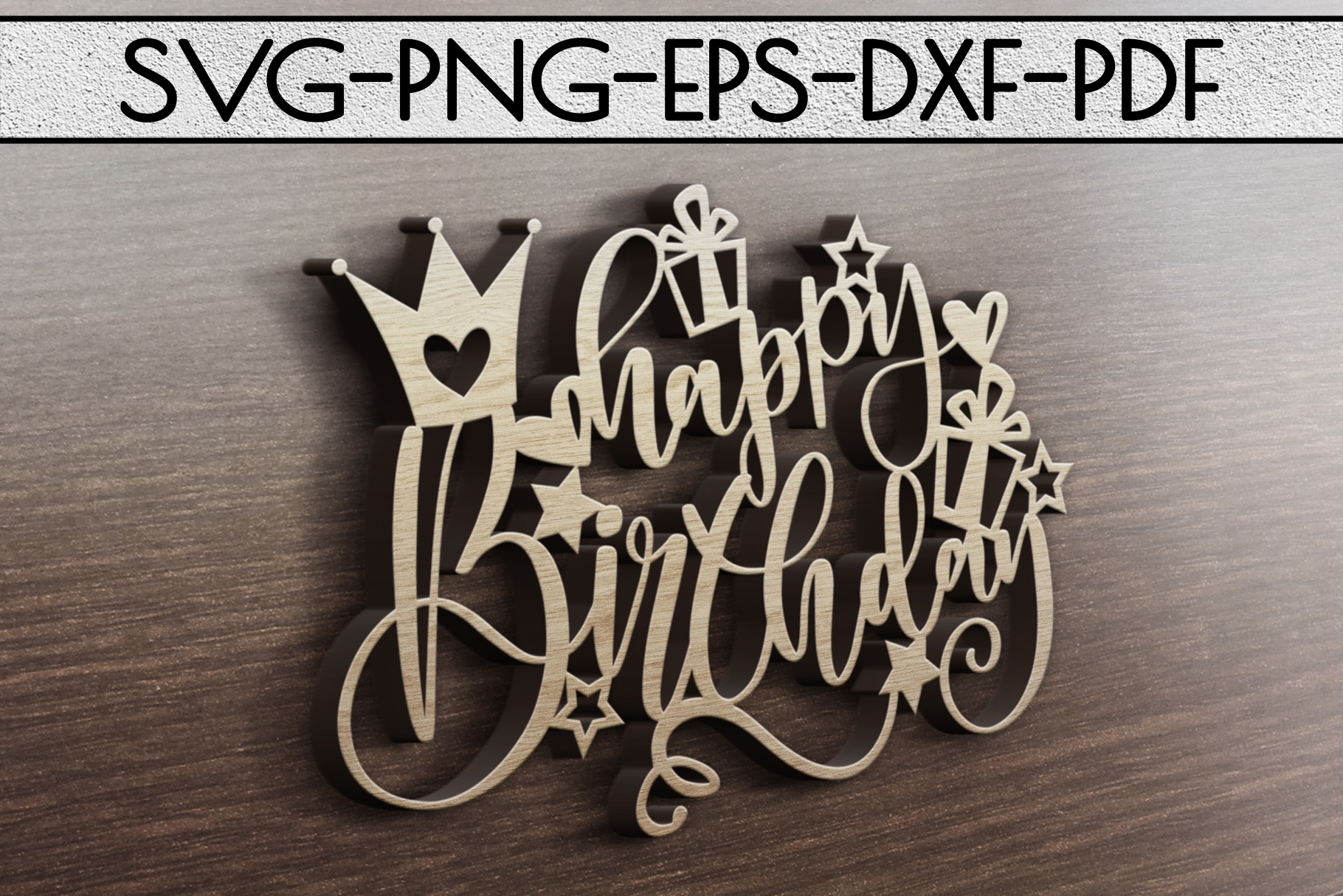 Free Free Happy Birthday Svg Files 433 SVG PNG EPS DXF File