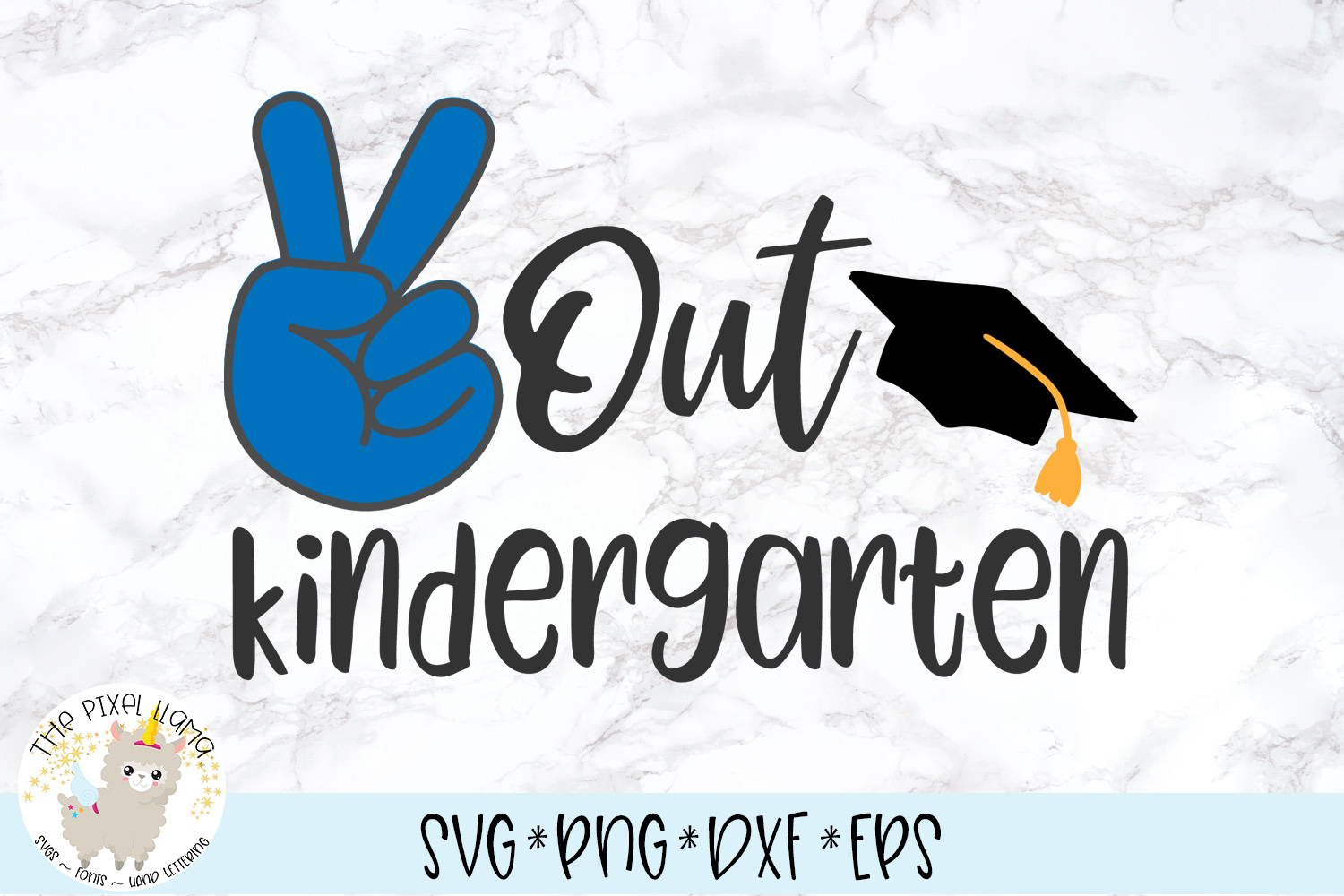 Peace Out Kindergarten SVG (95900) | SVGs | Design Bundles