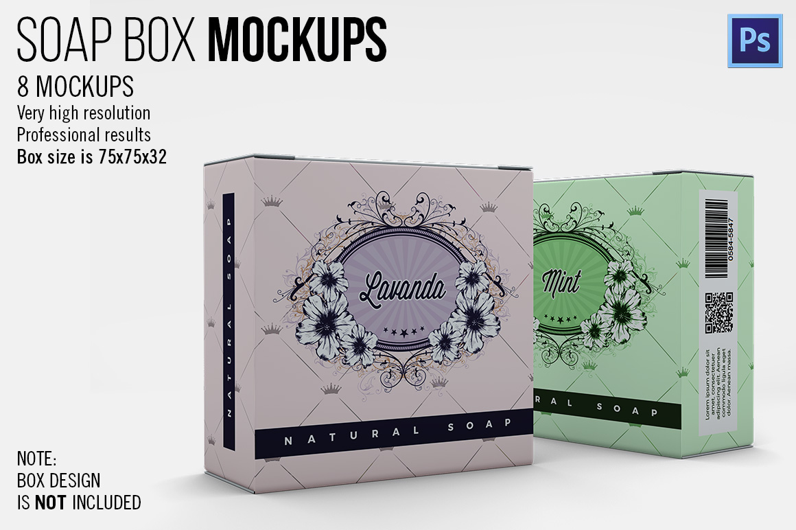 Download Soap Box Mockups