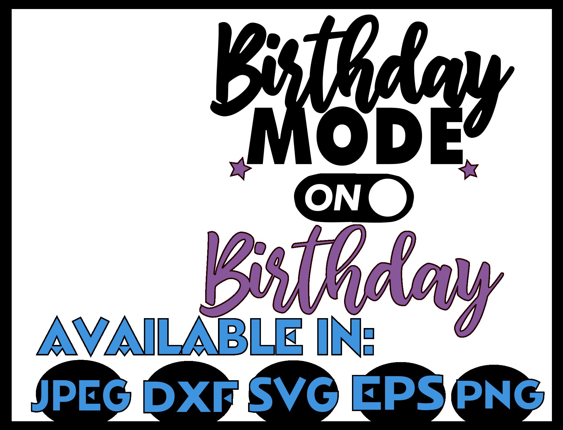 Download Birthday svg SVG DXF JPEG Silhouette Cameo Cricut birthday ...