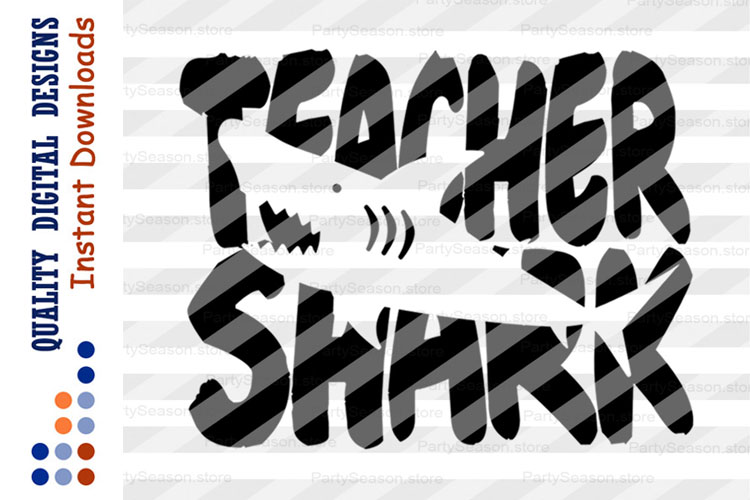 Download Teacher shark svg Teach vector files Dxf Cutting files Dxf