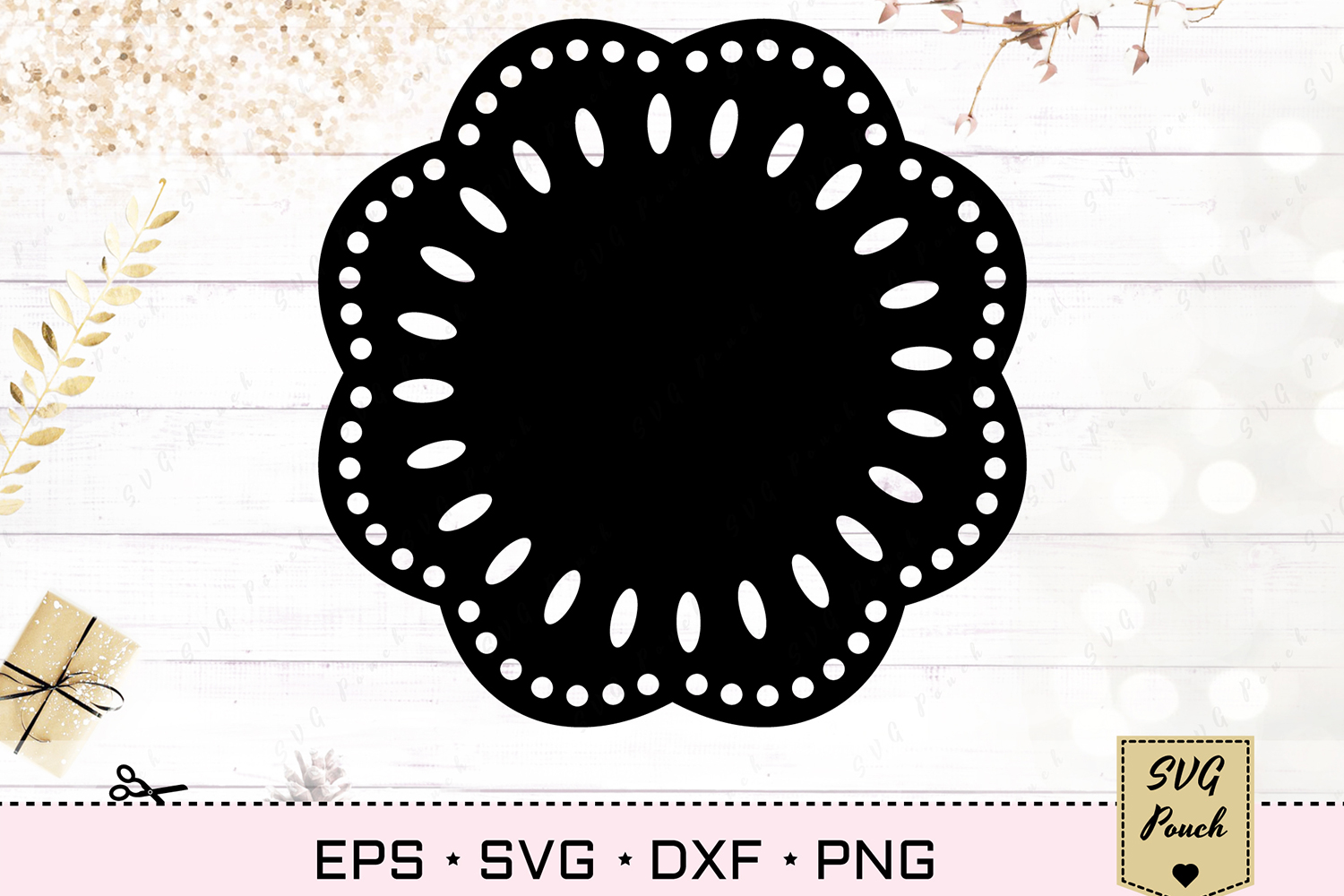 Download Lace Doily Circle SVG (537651) | Cut Files | Design Bundles